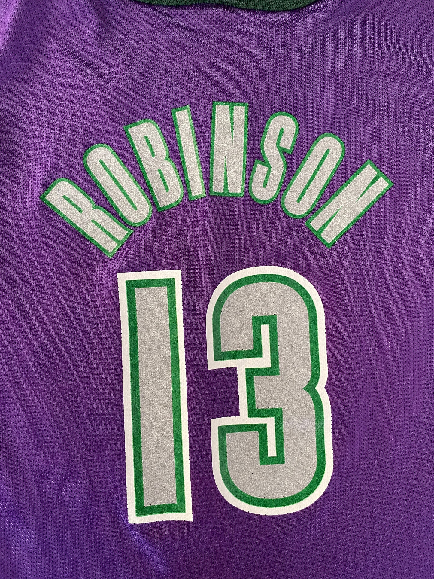 Glenn Robinson #13 - Bucks Vintage NBA Jersey - Size 44