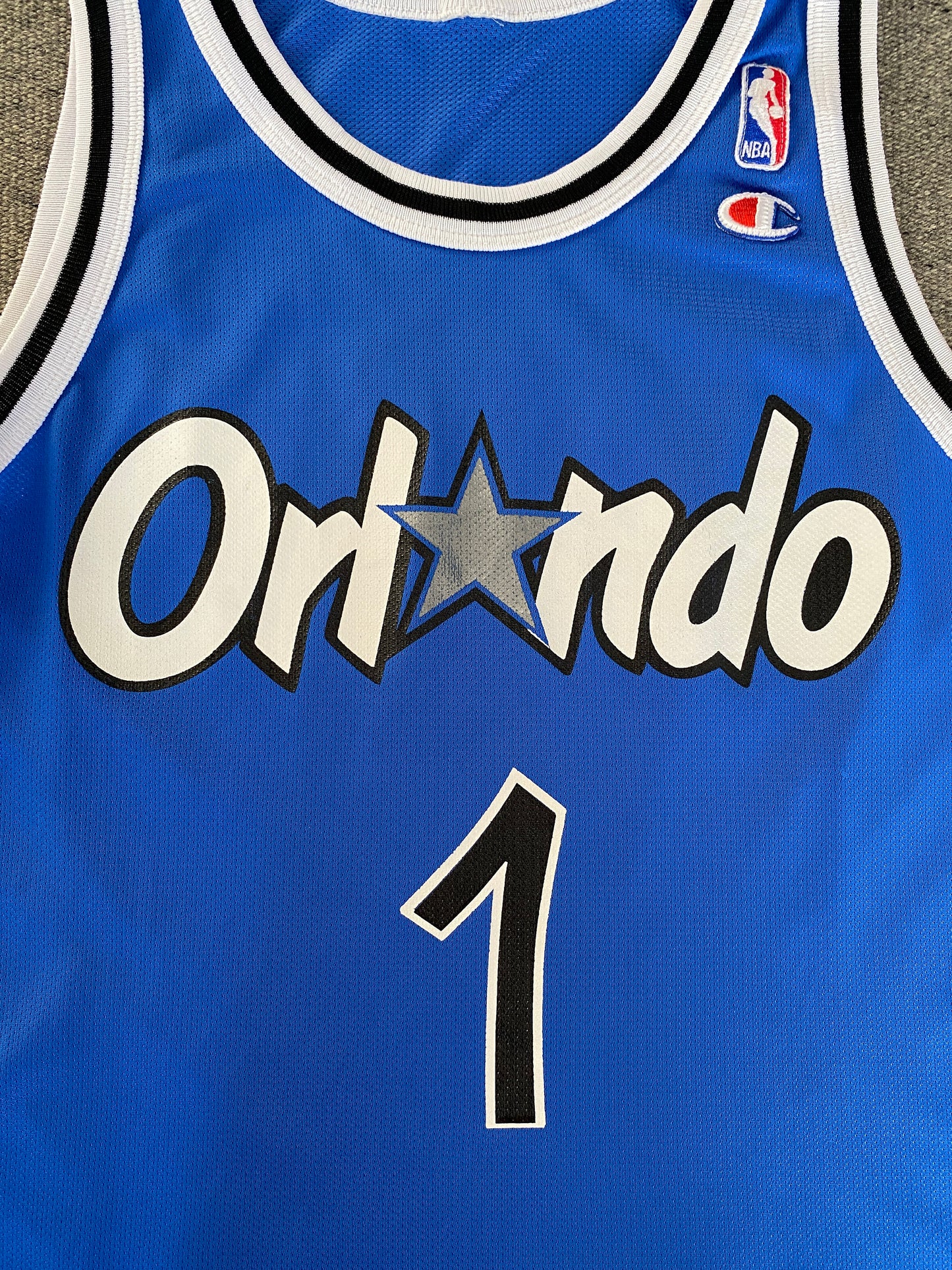 Authentic 90s Champion NBA Jersey - #1 Hardaway Orlando - Size 40
