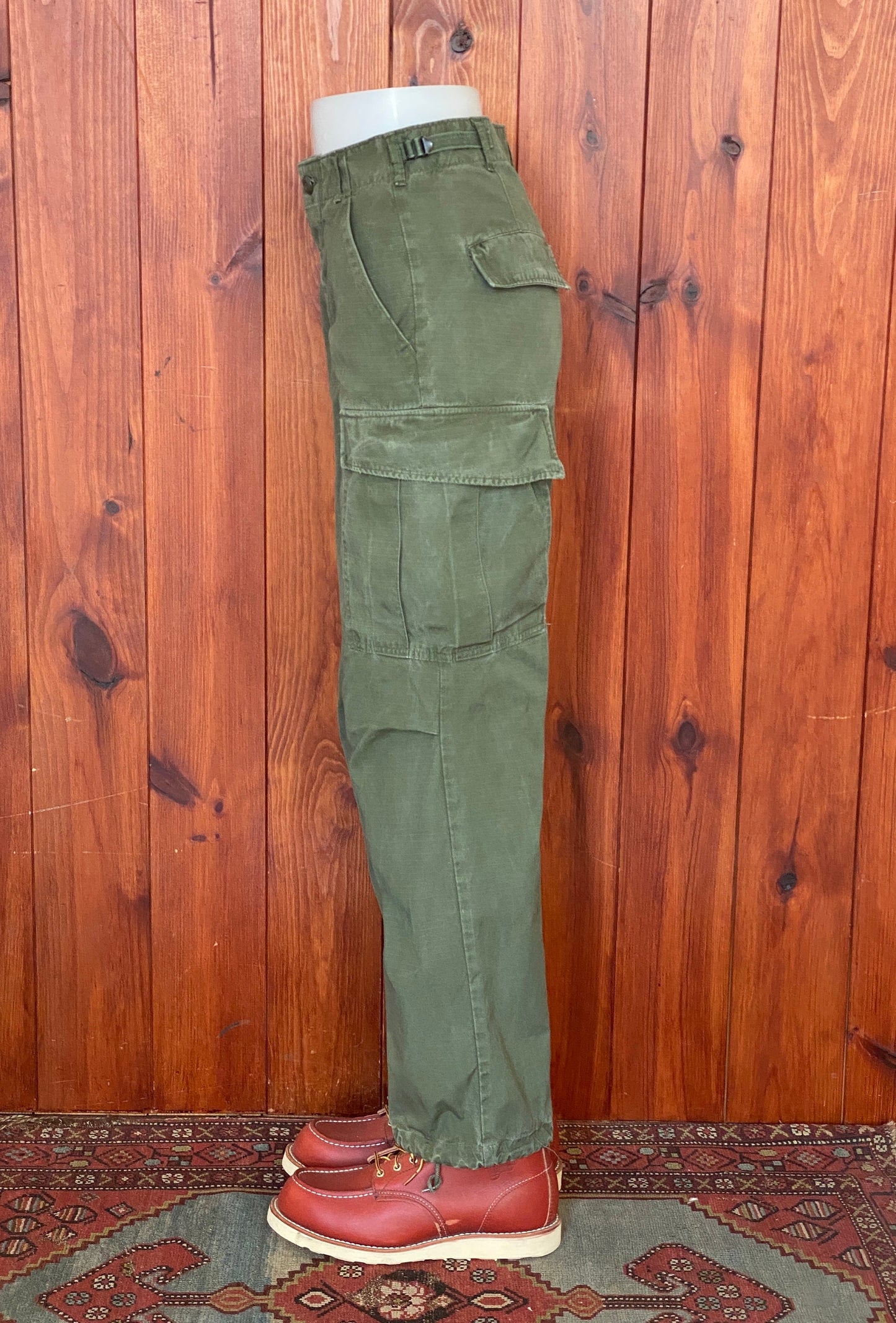 XS Reg. 1967 Authentic US Army Vietnam war era OG-107 jungle pants