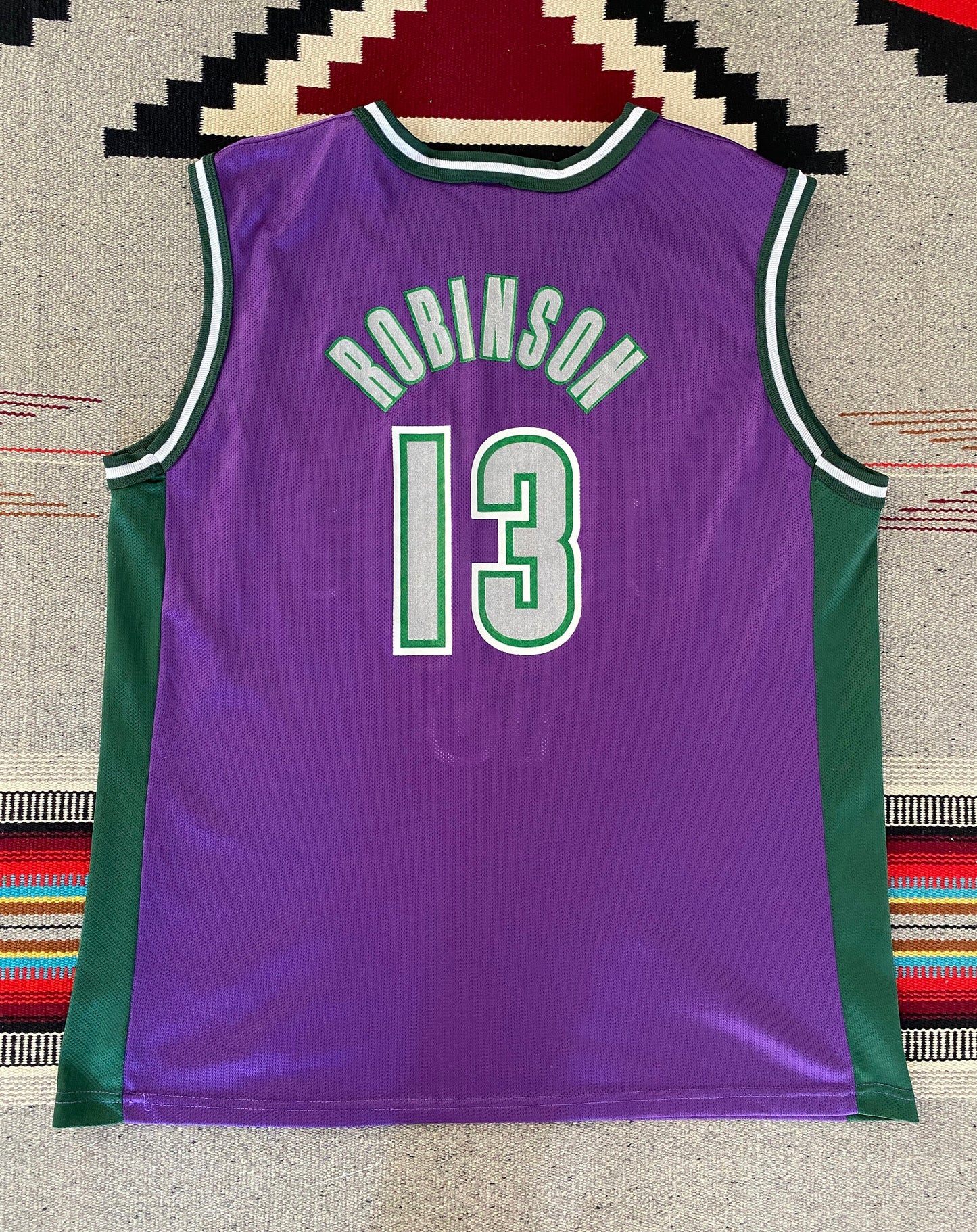 Glenn Robinson #13 - Bucks Vintage NBA Jersey - Size 44