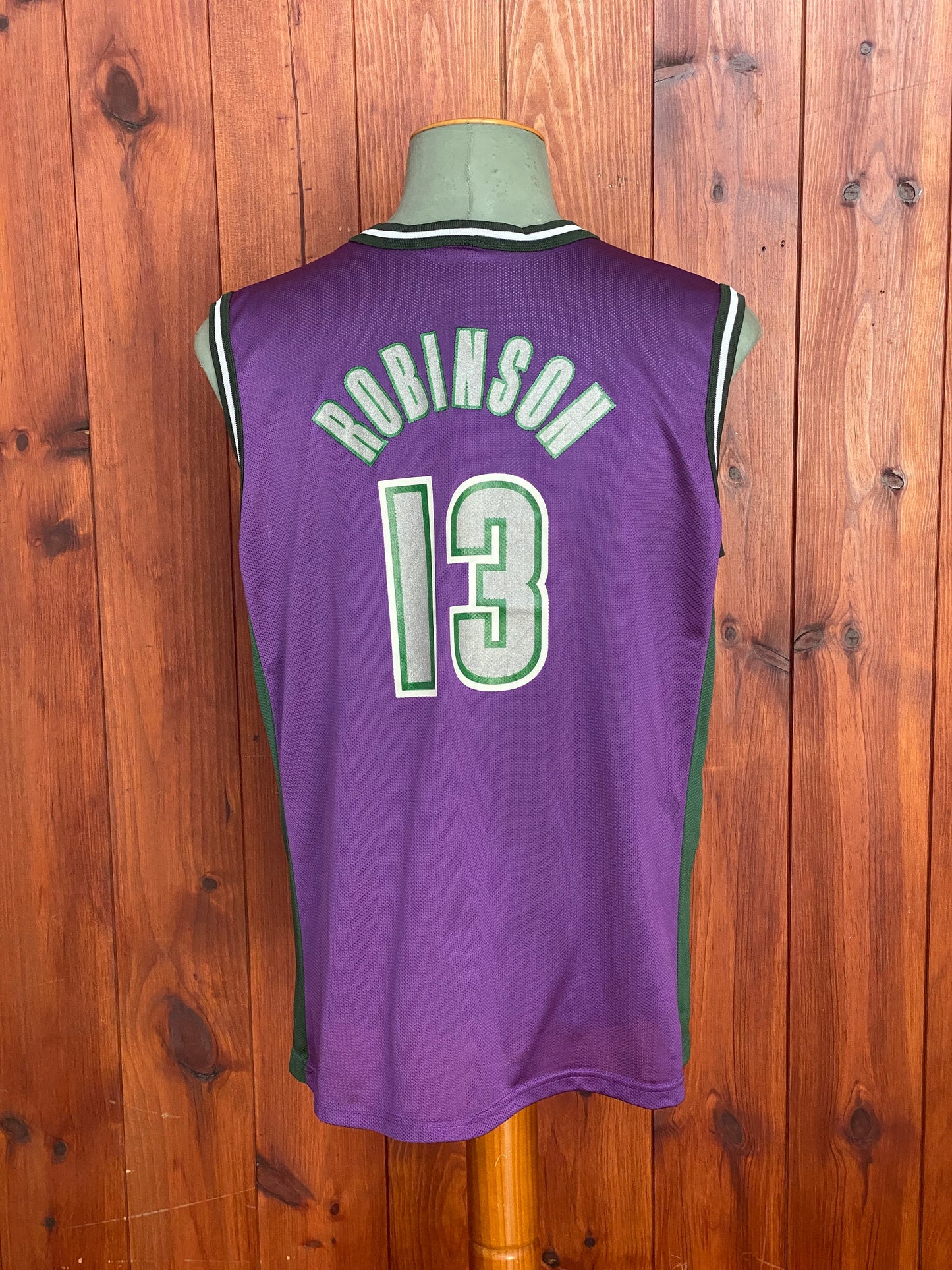 Glenn Robinson #13 - Bucks Vintage NBA Jersey - Size 44