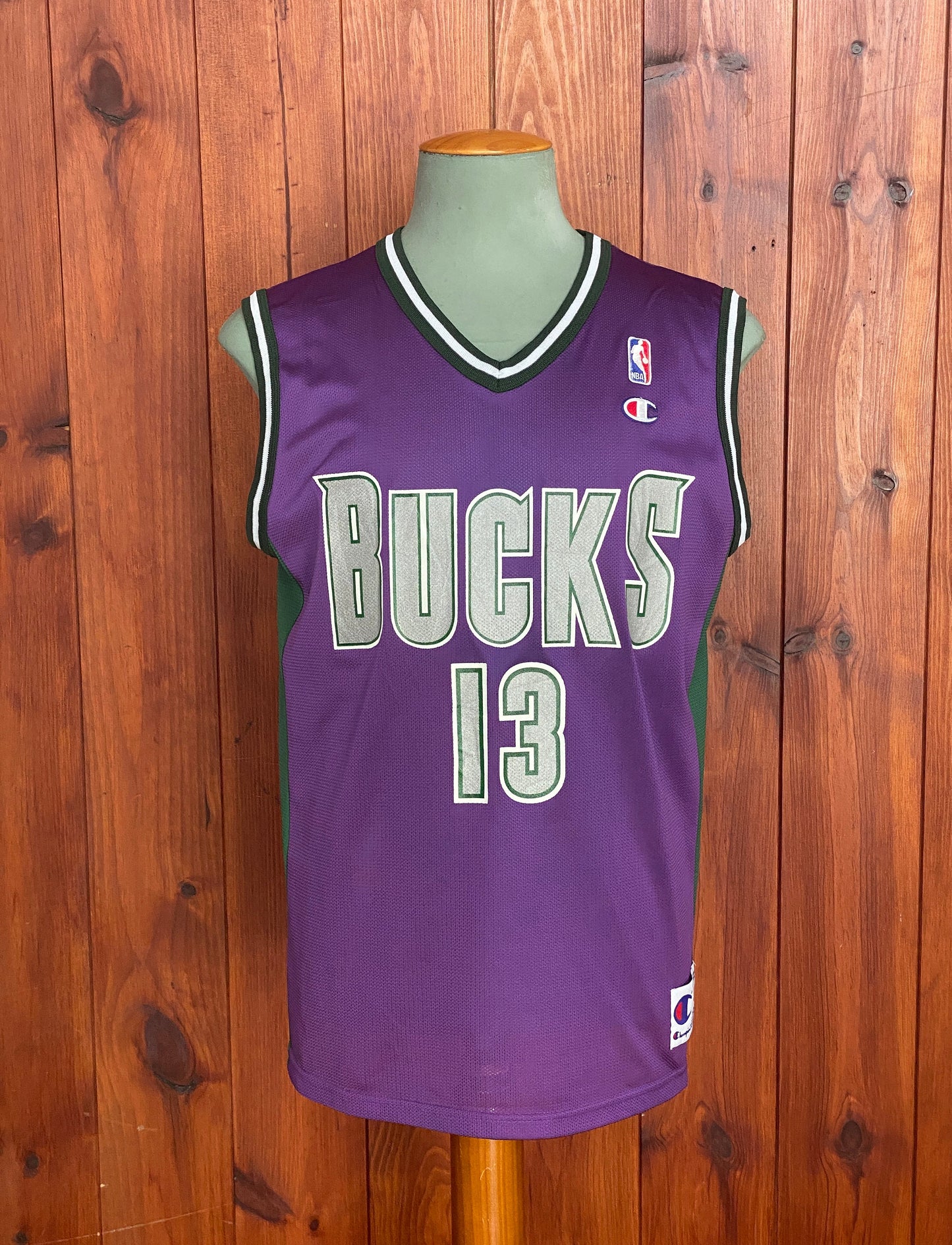 Glenn Robinson #13 - Bucks Vintage NBA Jersey - Size 44