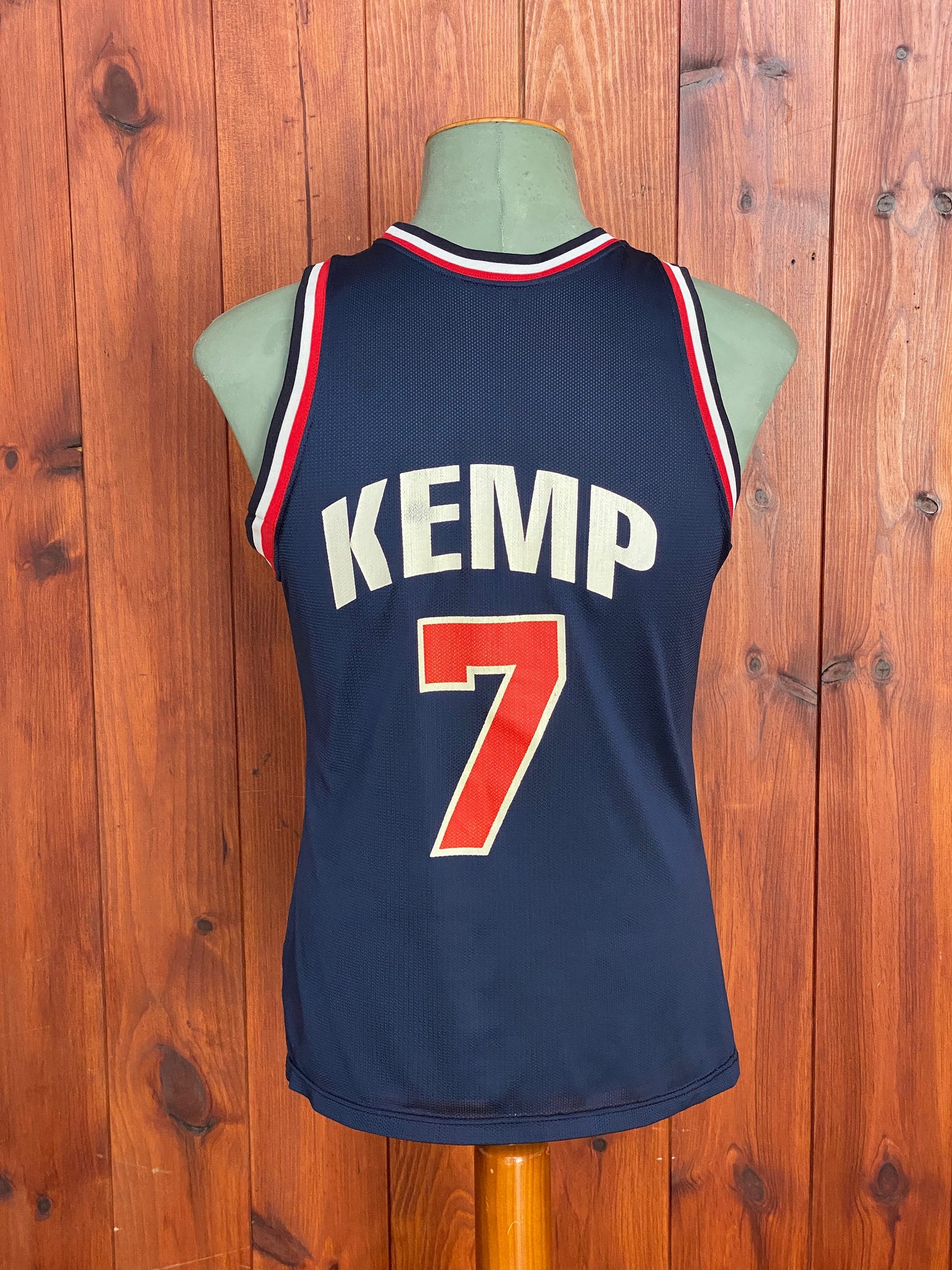 Size 40. # 7 Kemp Vintage 90s Champion jersey USA Dream Team Made in USA