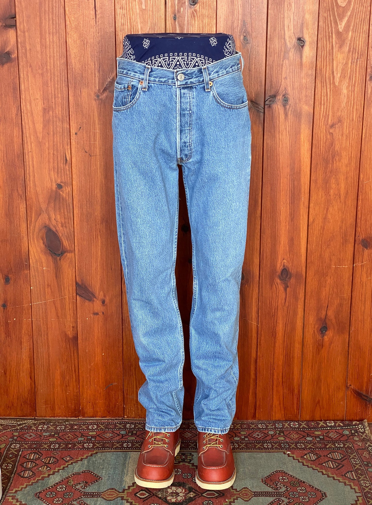 Levi's 501 Vintage Jeans Made in Mexico - Size 32x34 BLUE