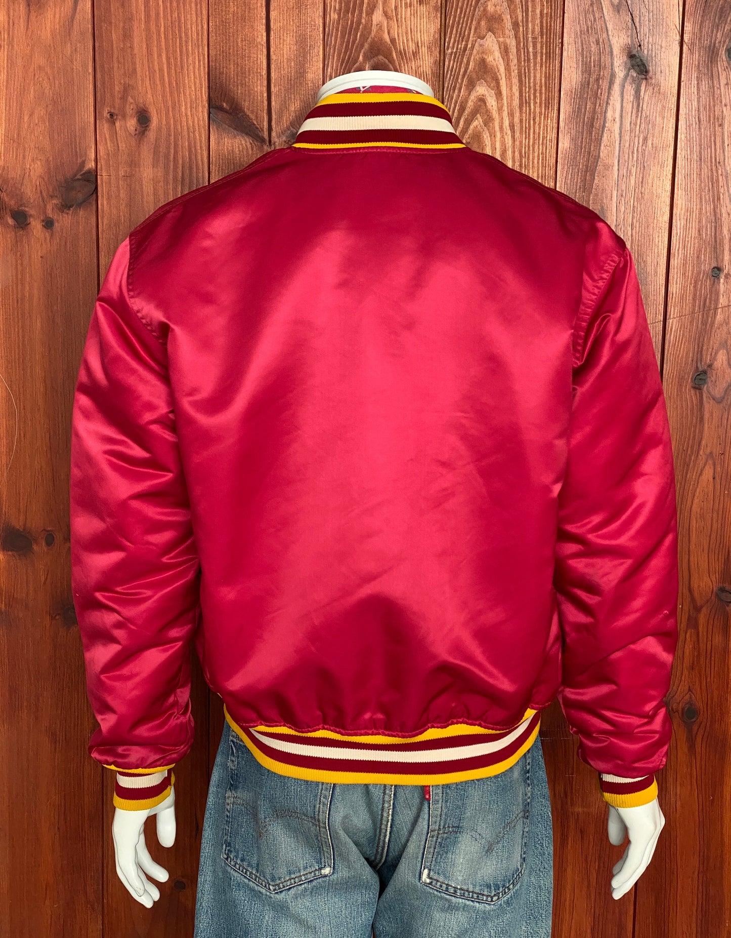 Large Vintage 80s Minnesota Starter Jacket Made in USA | Retro Apparel