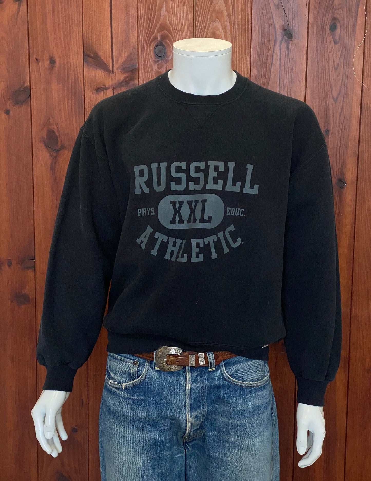 Large 90s Vintage Russell Sweatshirt Made In Mexico | Retro Apparel