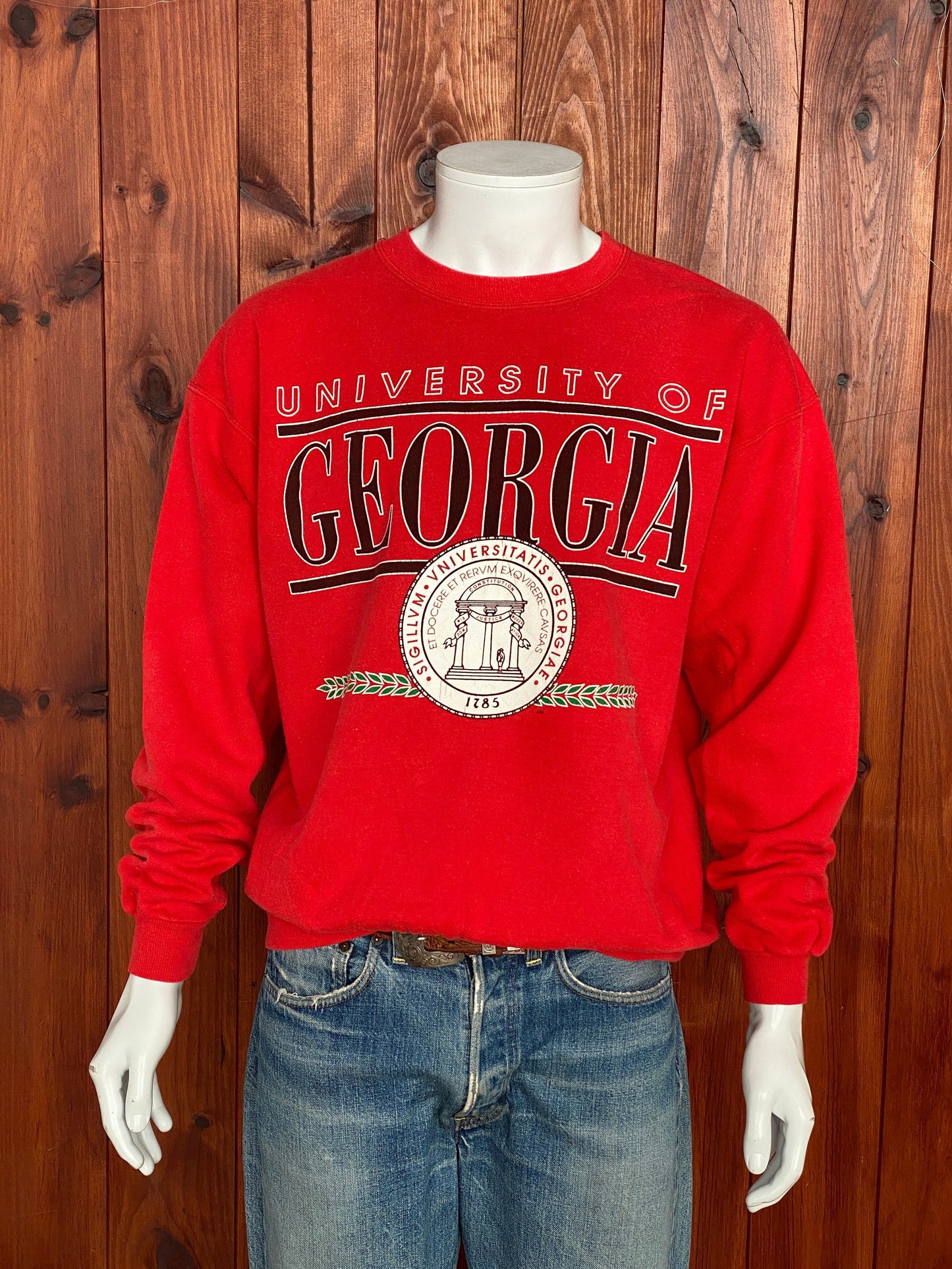XL. 90s Vintage Georgia University sweatshirt Made In USA