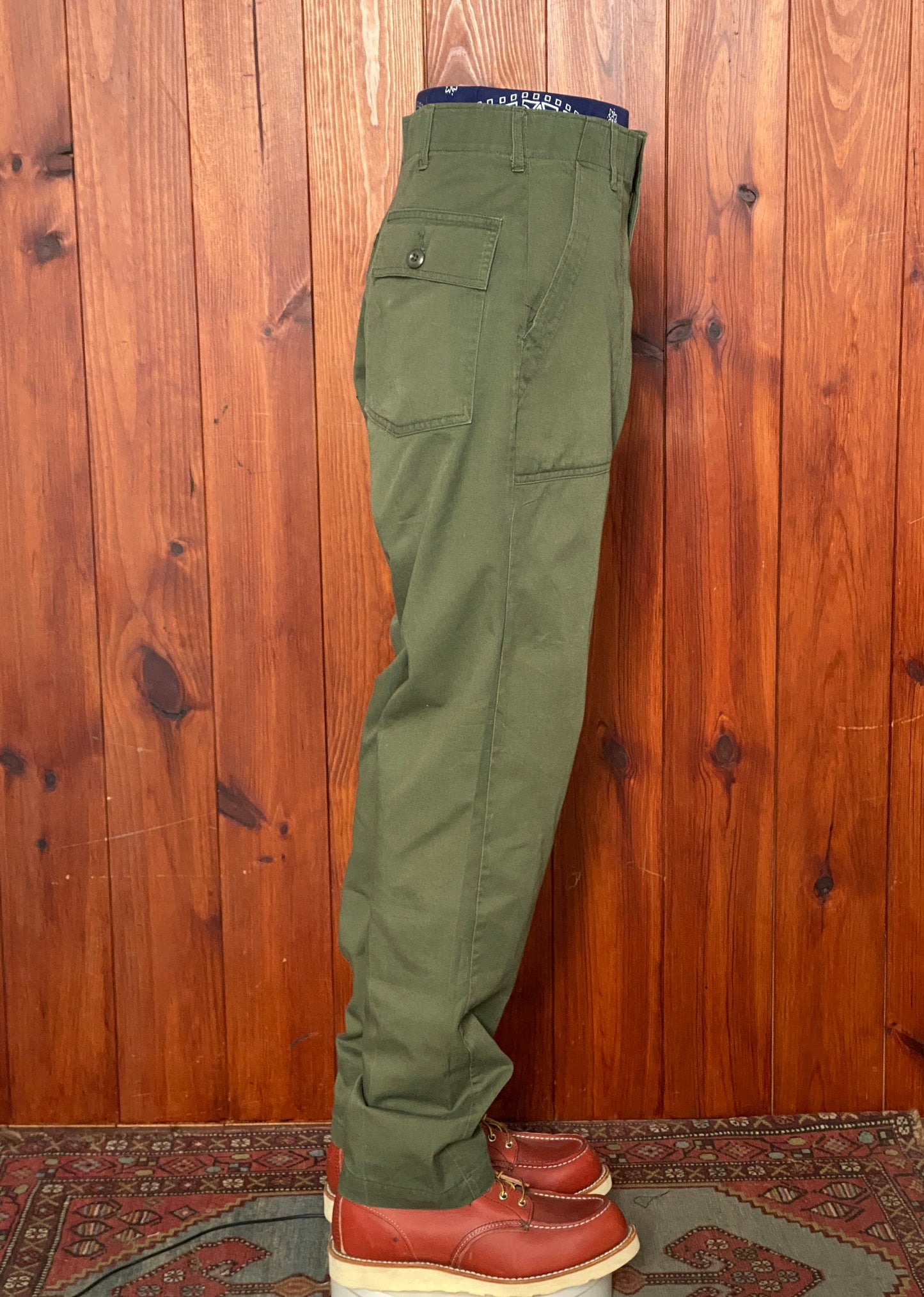 30X32 Authentic Vintage 80s US military OG-507 Fatigue / utility pants
