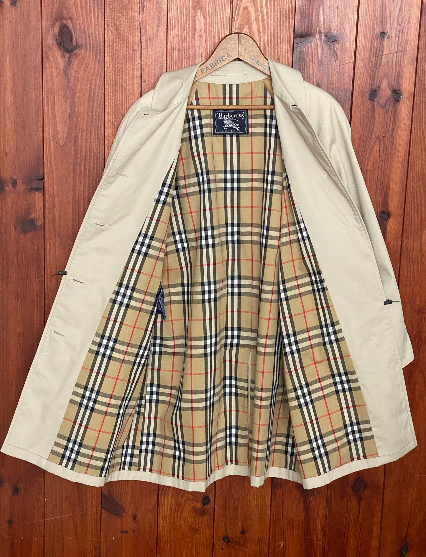 Size 14 Regular Women's EU Burberrys Coat Made in England | Classic Outerwear