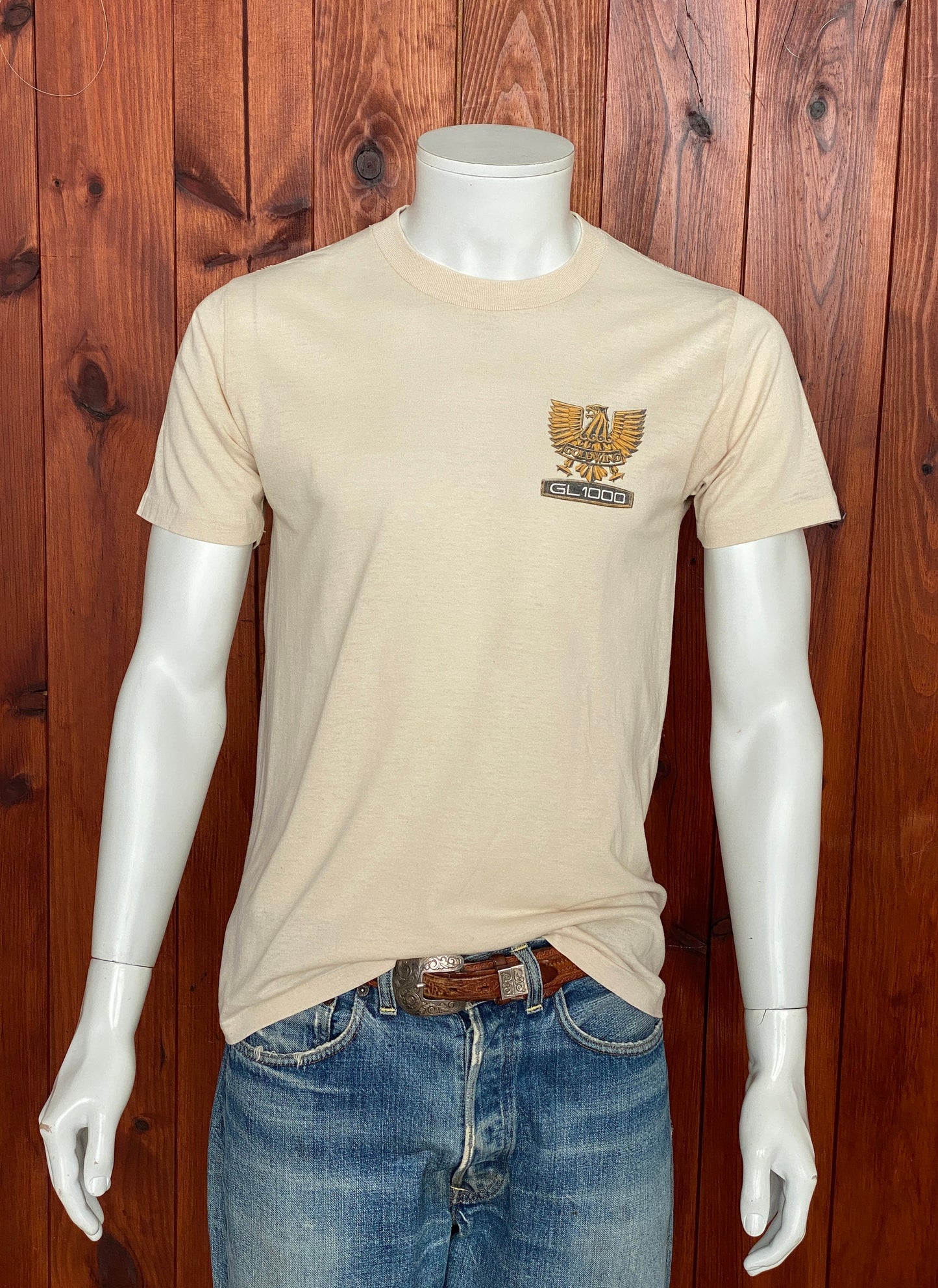 Vintage 80s Honda T-Shirt - Size M | Made in USA | Retro Biker Style