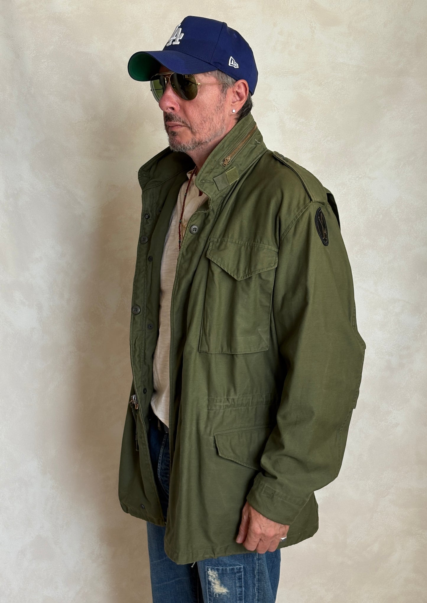 Med Long. Authentic US Army M-65 Field Jacket – Original Military Issue