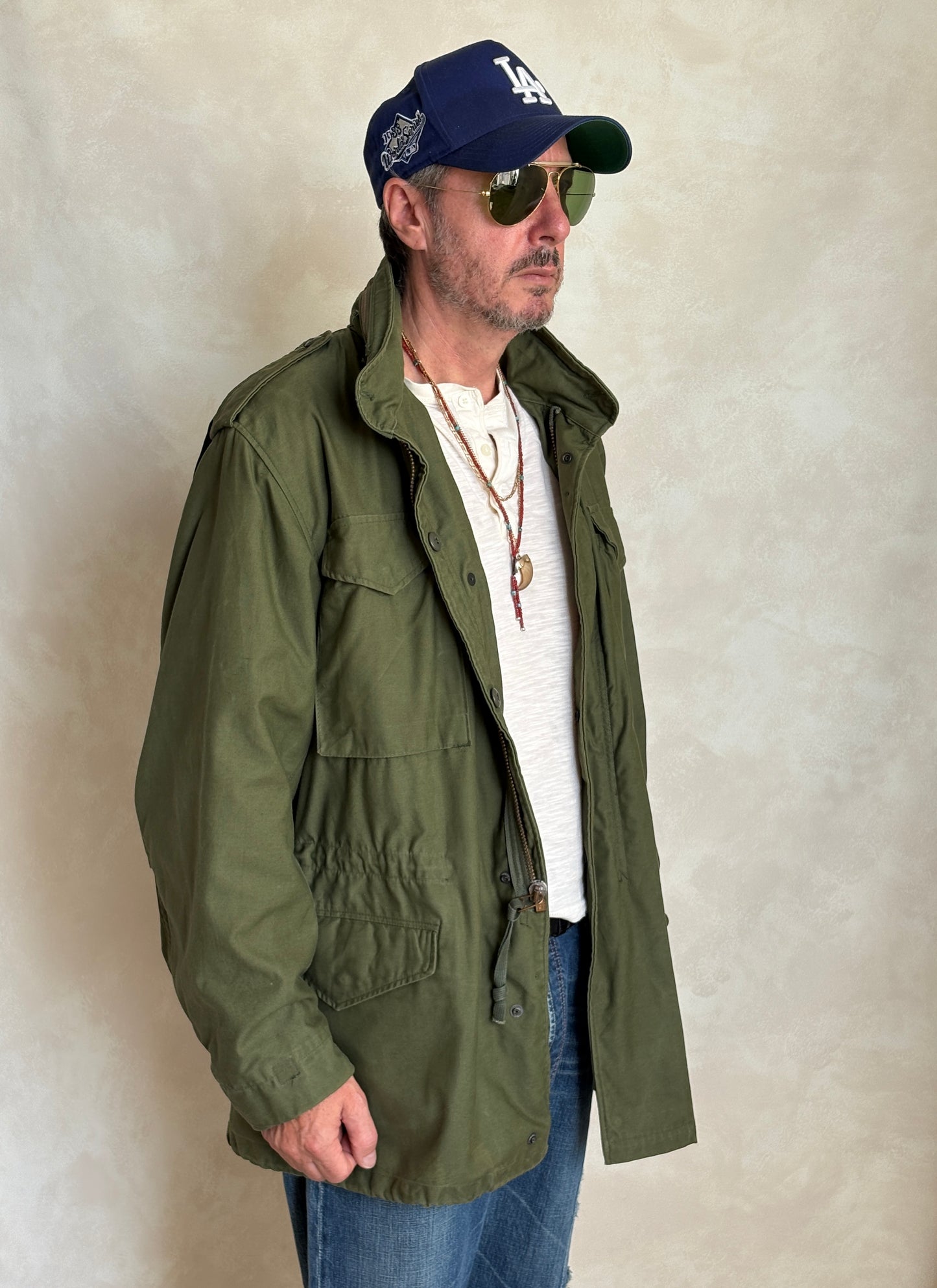 Med Long. Authentic US Army M-65 Field Jacket – Original Military Issue