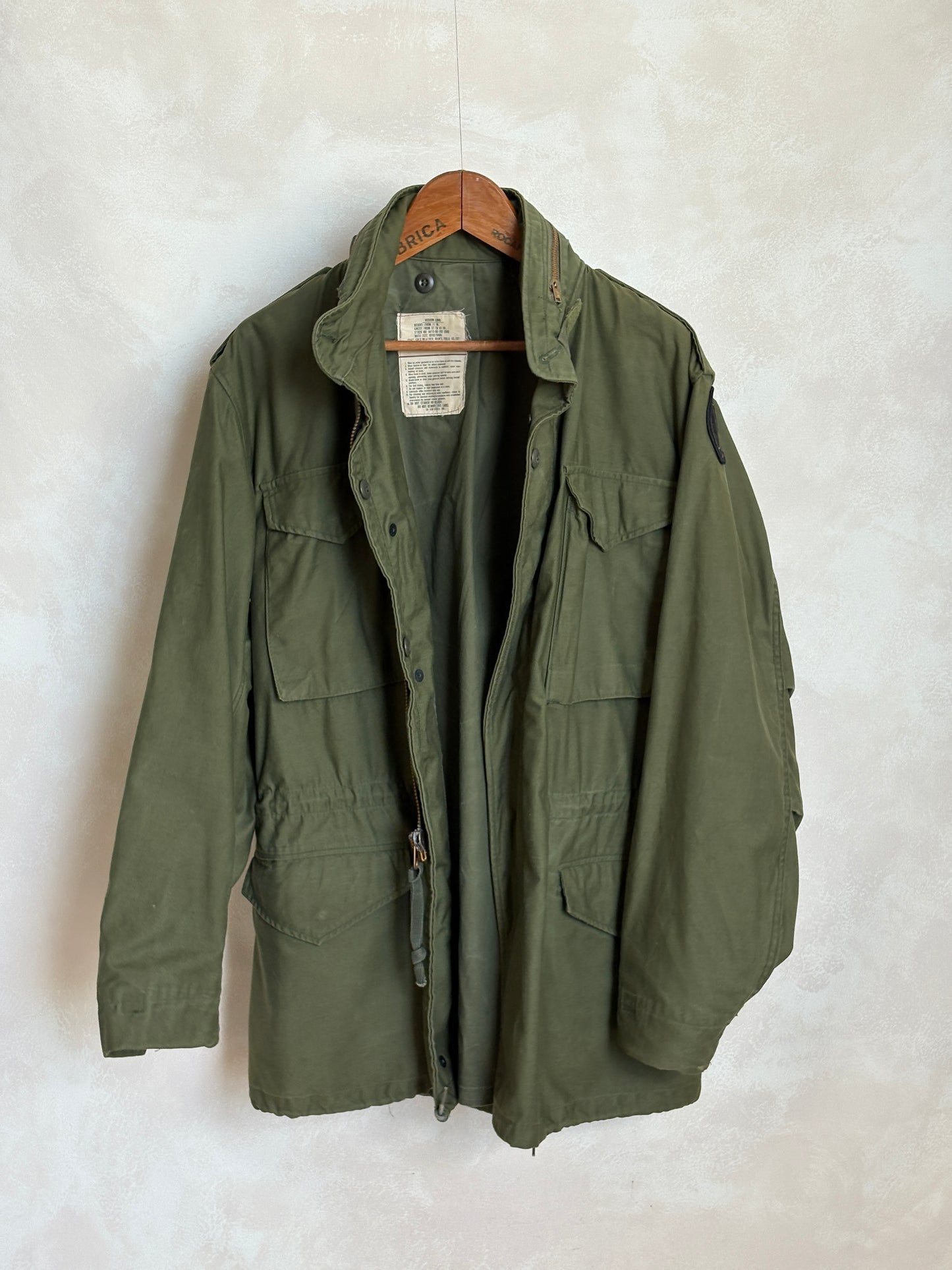 Med Long. Authentic US Army M-65 Field Jacket – Original Military Issue