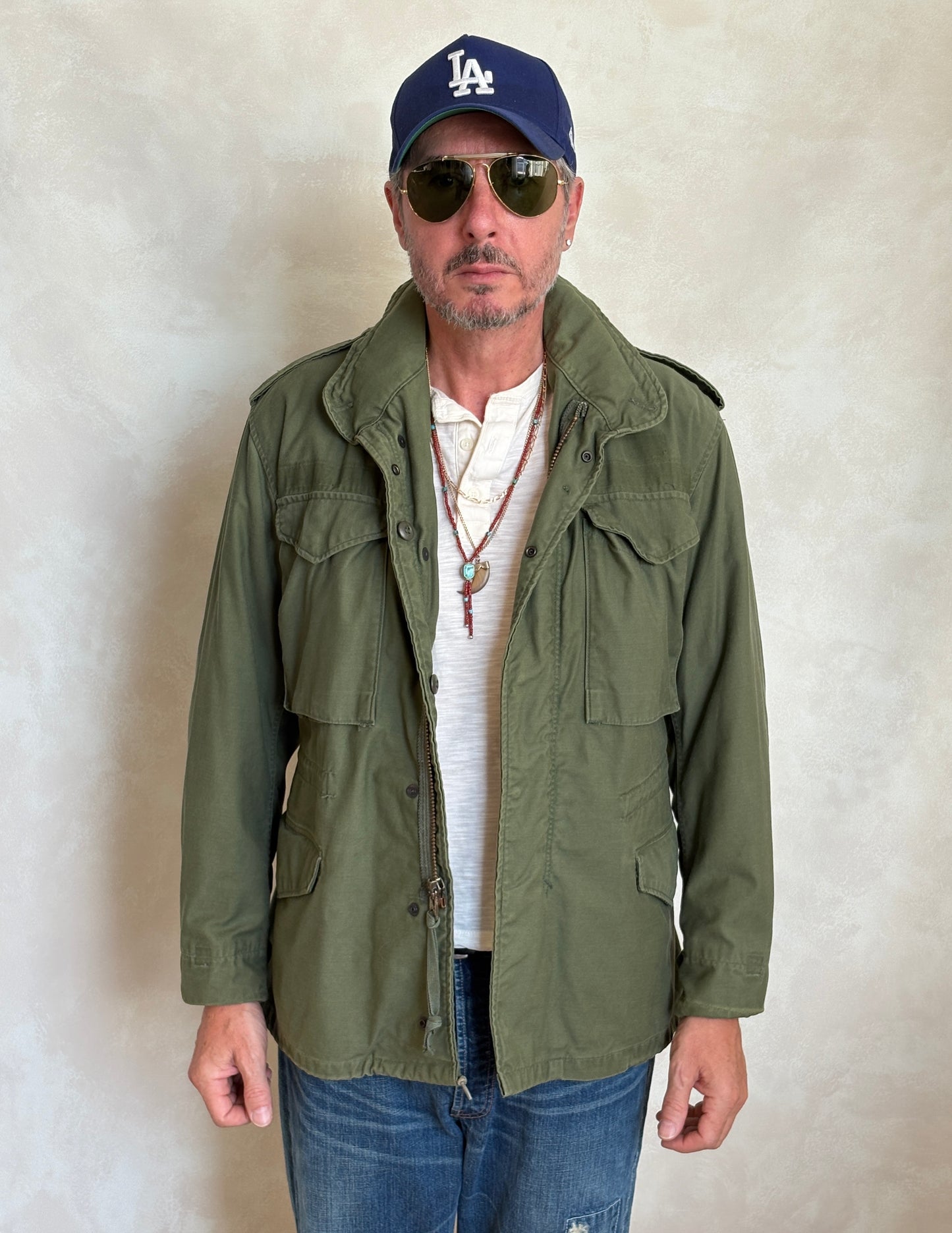 Small Reg. Authentic US Army M-65 field jacket Military