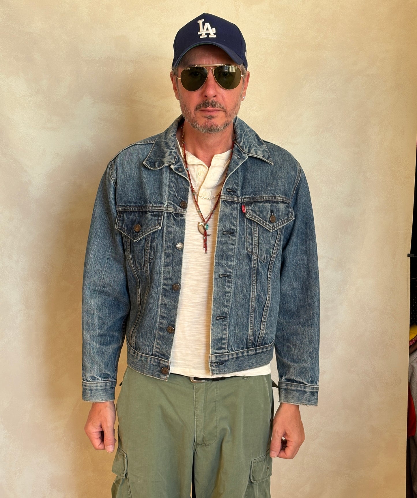 Size 40US / 50EU. Vintage 70s Levi’s Denim Jacket – 2 Pockets – Made in USA