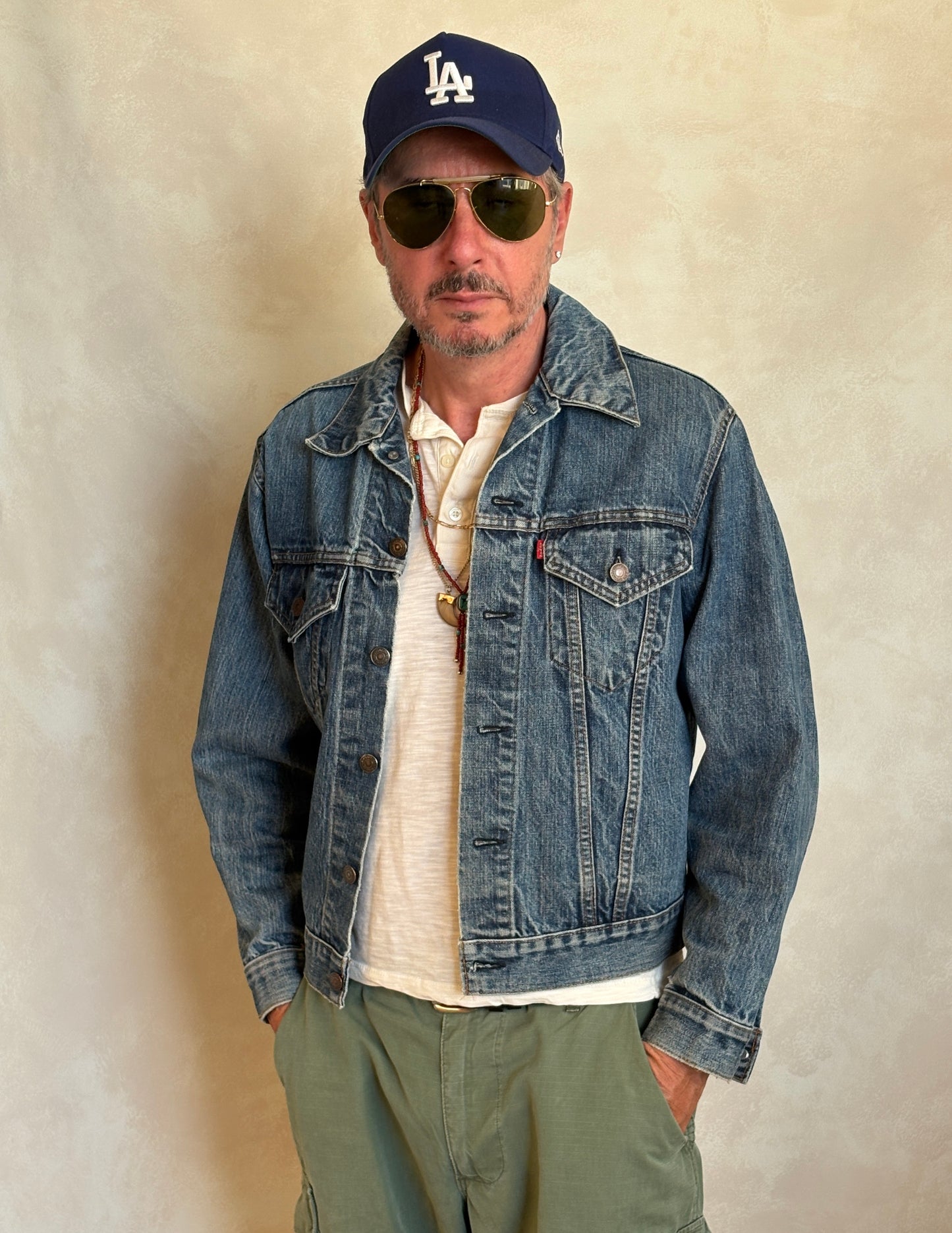 Size 40US / 50EU. Vintage 70s Levi’s Denim Jacket – 2 Pockets – Made in USA