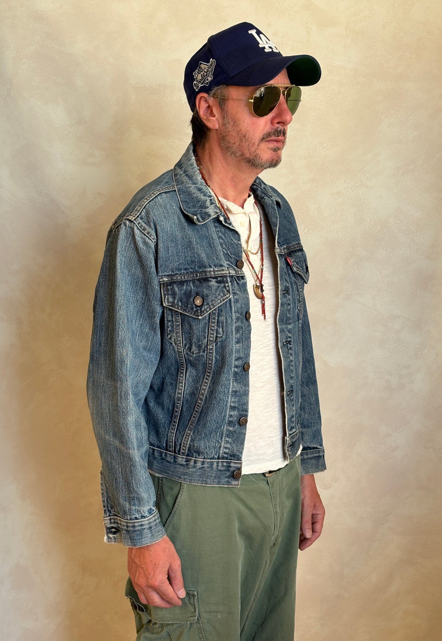 Size 40US / 50EU. Vintage 70s Levi’s Denim Jacket – 2 Pockets – Made in USA
