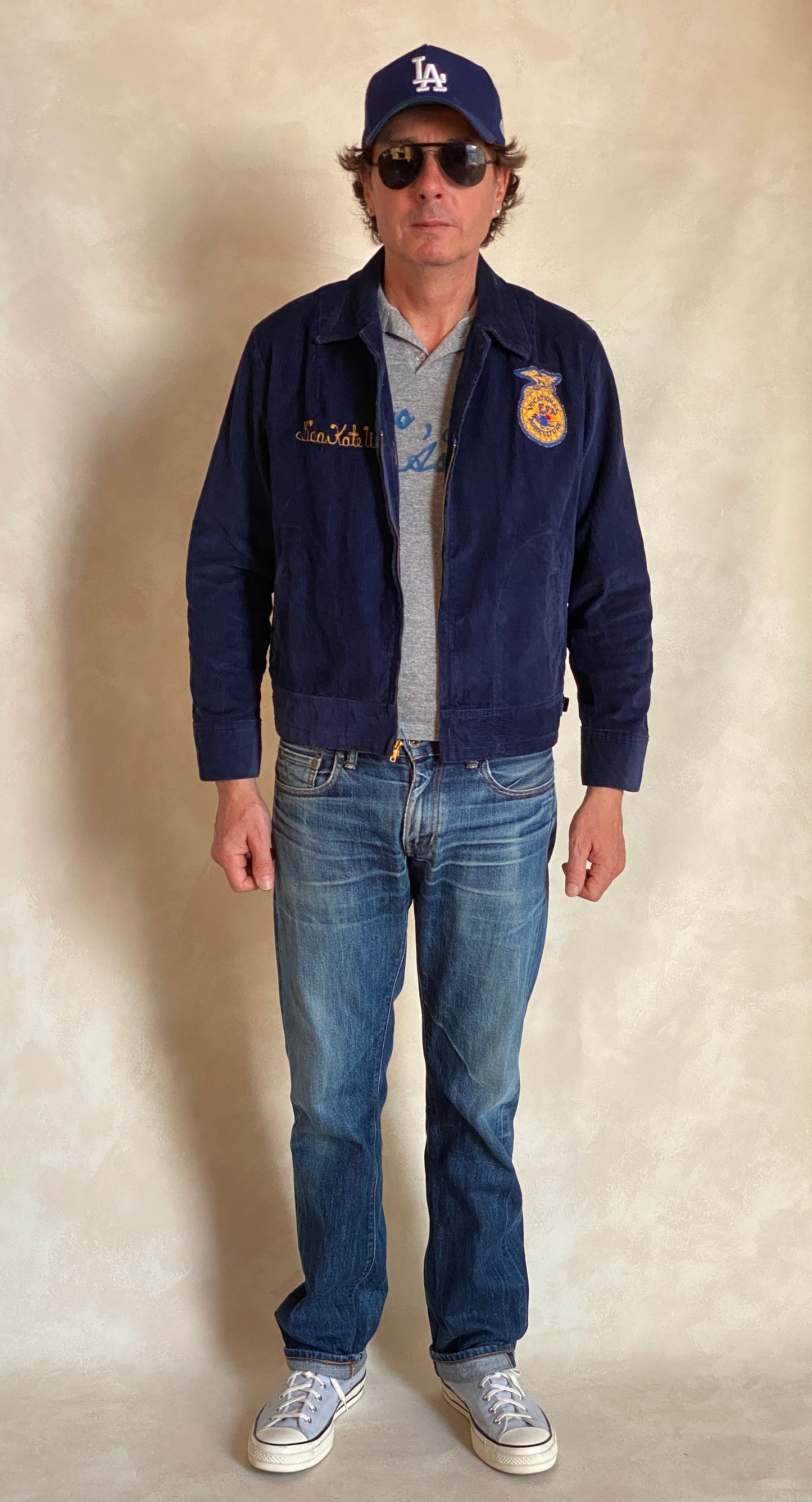Size 42US / 52EU. Vintage Texas Future farmer of America jacket Talon Zipper