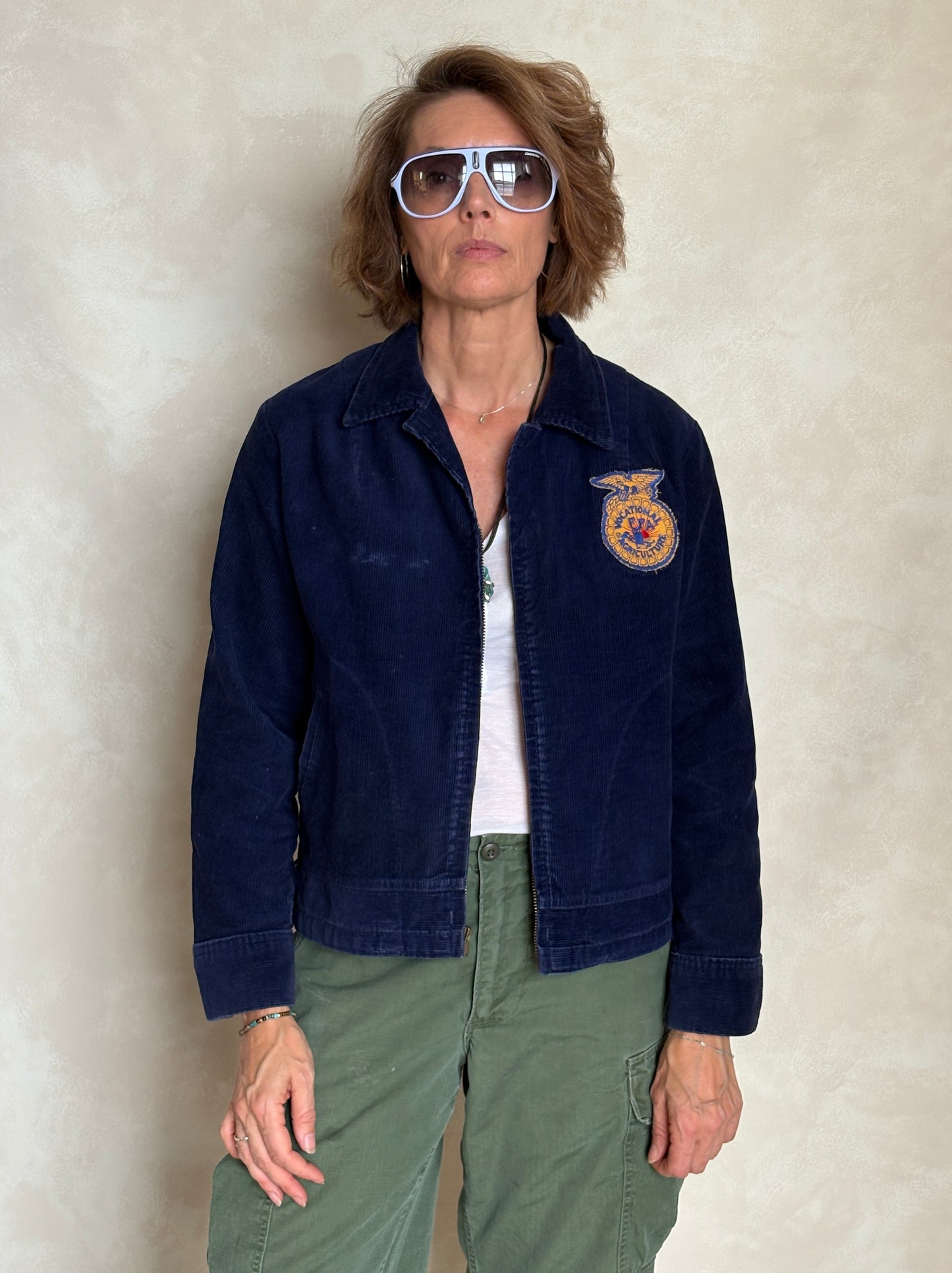 Size 38US / 48EU. Vintage Virginia Future farmer of America  jacket. Made in USA