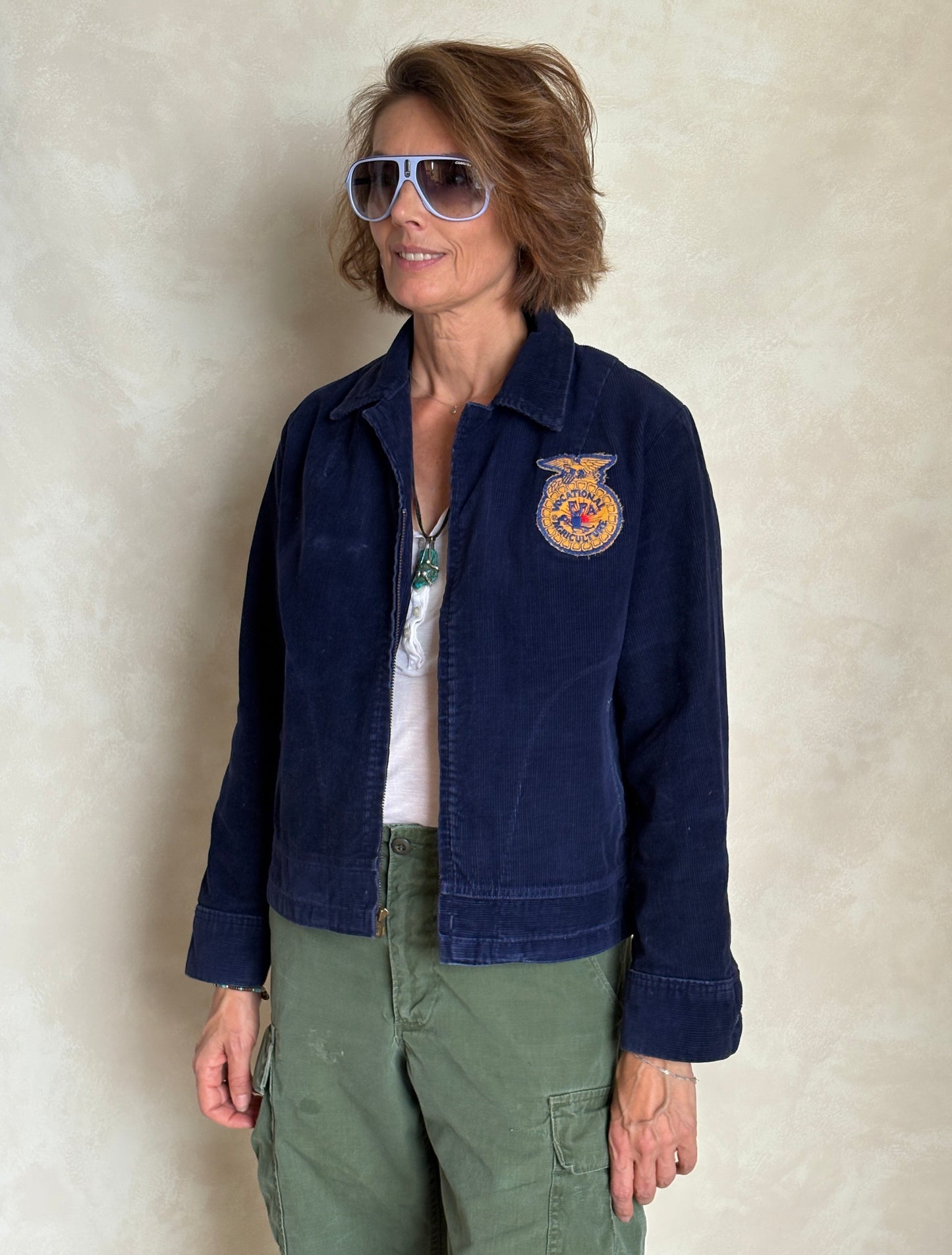 Size 38US / 48EU. Vintage Virginia Future farmer of America  jacket. Made in USA