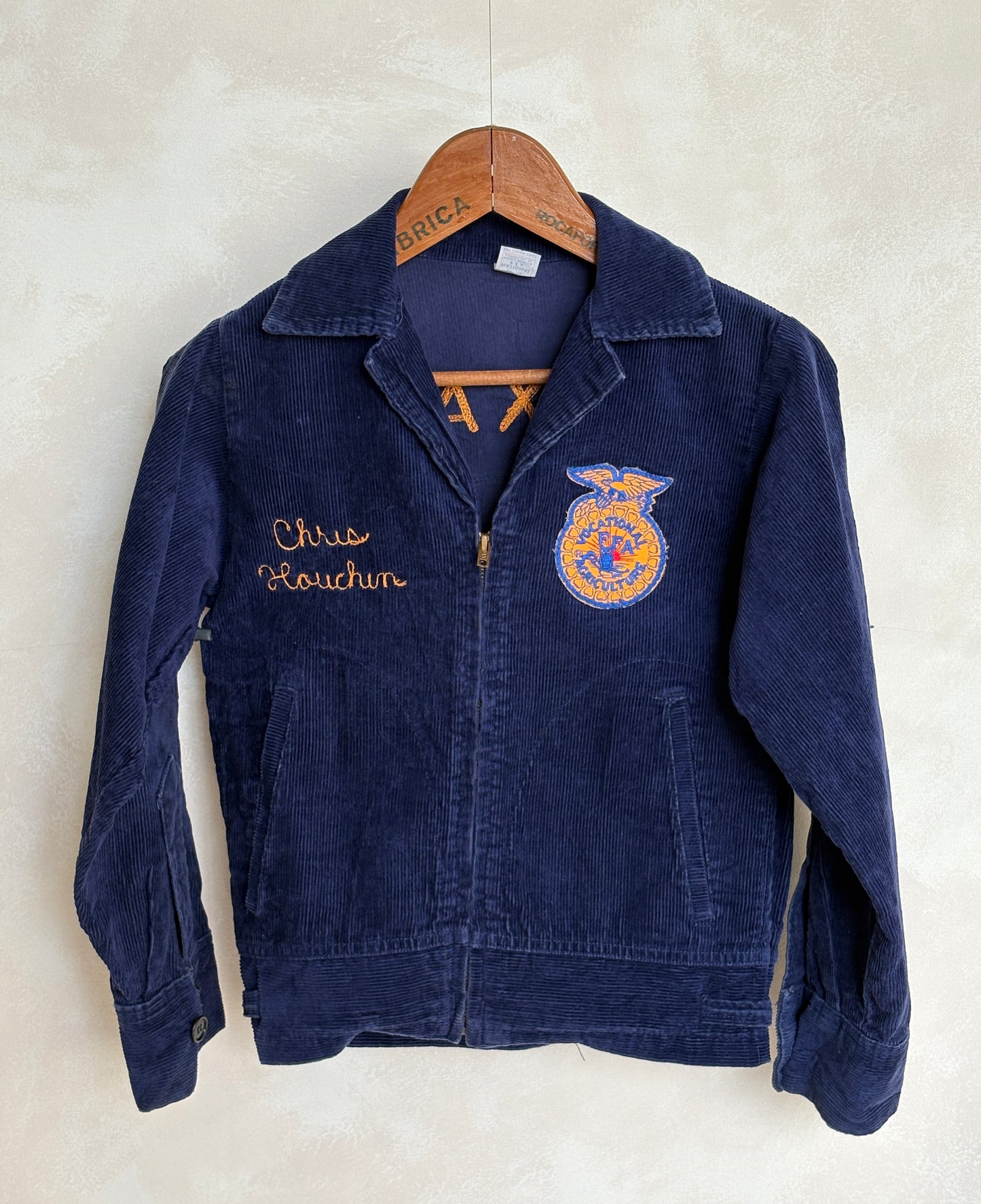 Size 32US / 42EU. 70s Vintage Texas Future farmer of America  jacket.Made in USA