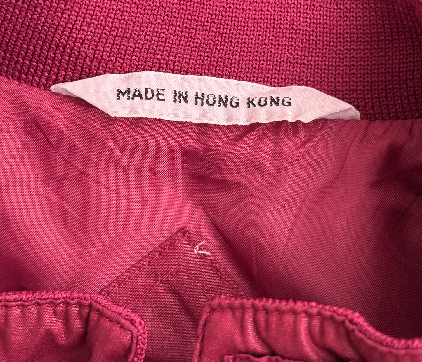 Size 9/10.  Women Vintage 80s Members Only Cotton Jacket
