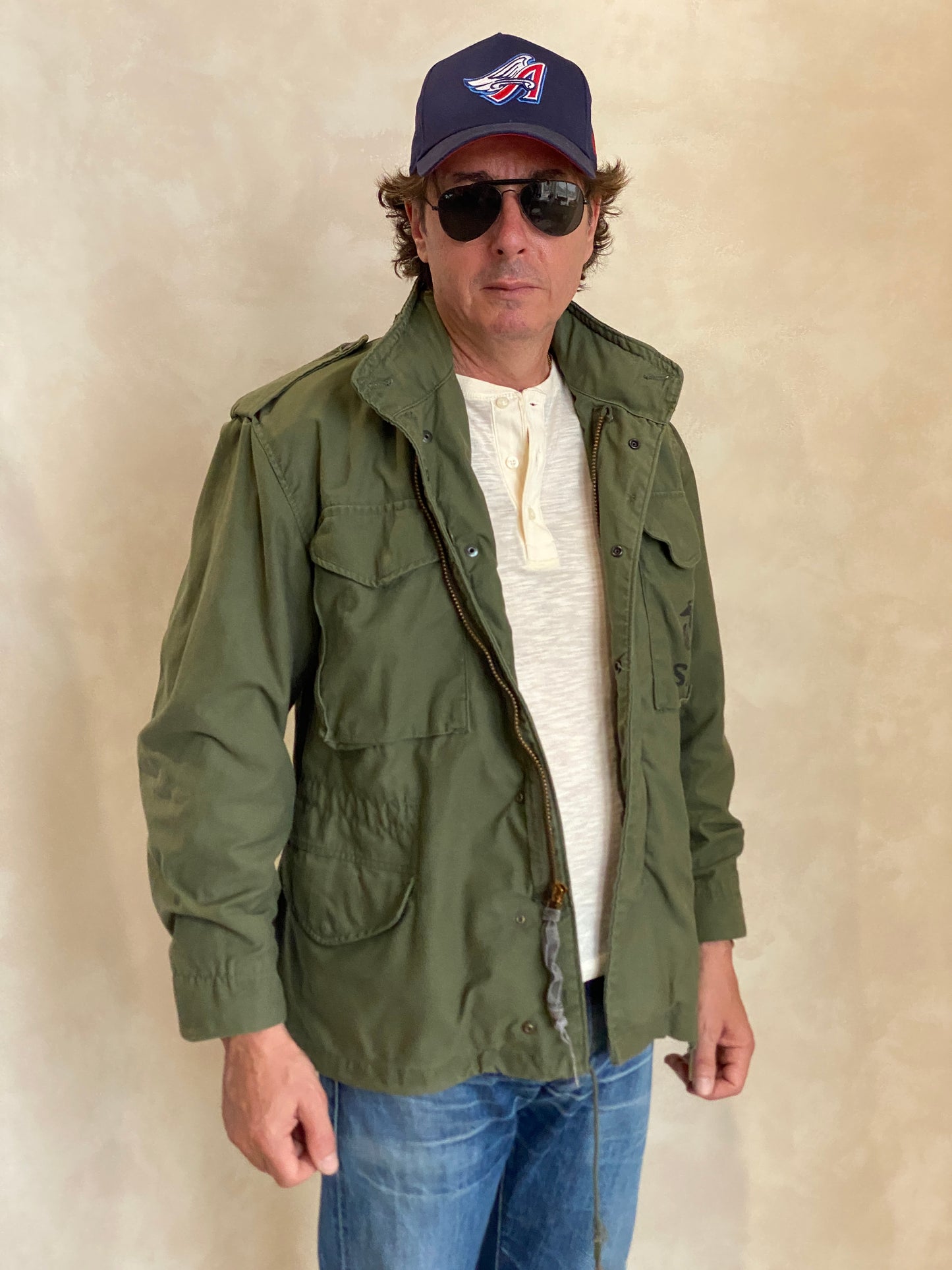 X Small Reg. Authentic USMC 1981 US M-65 field jacket Military
