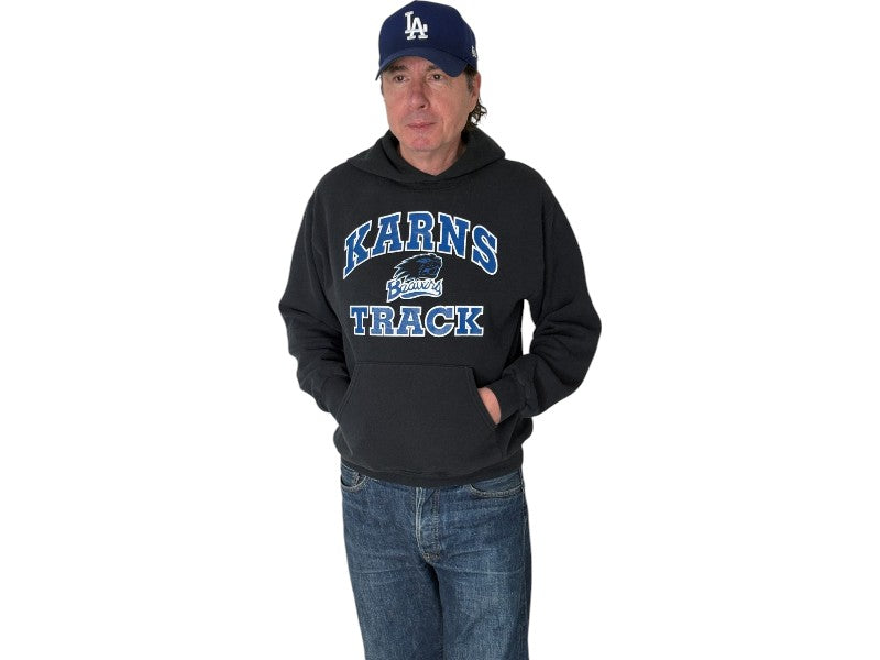 Size M Hooded Karns Track Made By Jerzees