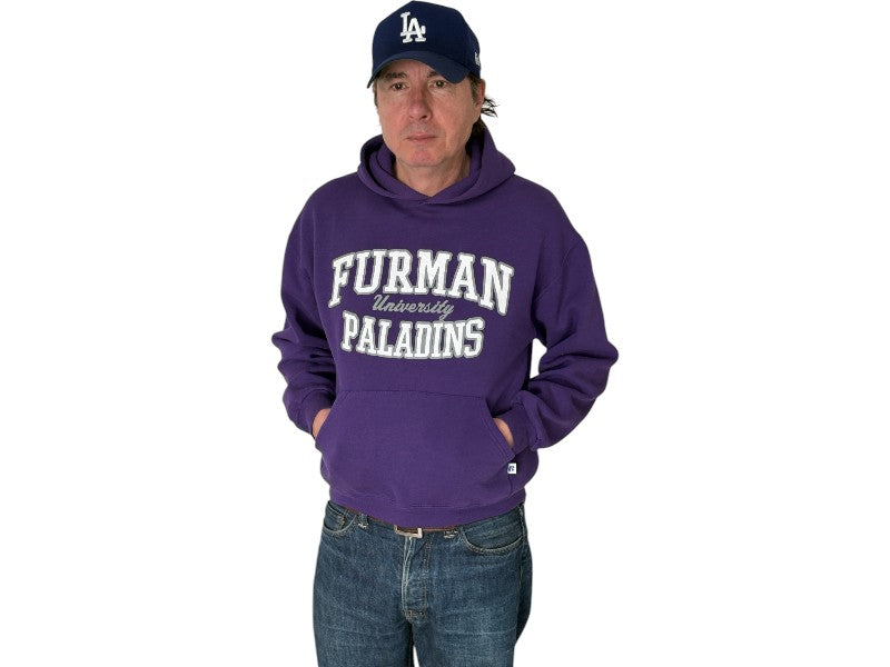 Size M Hooded Furman University Paladins By Russell
