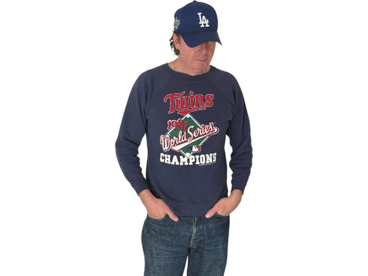 Size M Crew Sweat Twins Champions Made In USA By Champion 1987