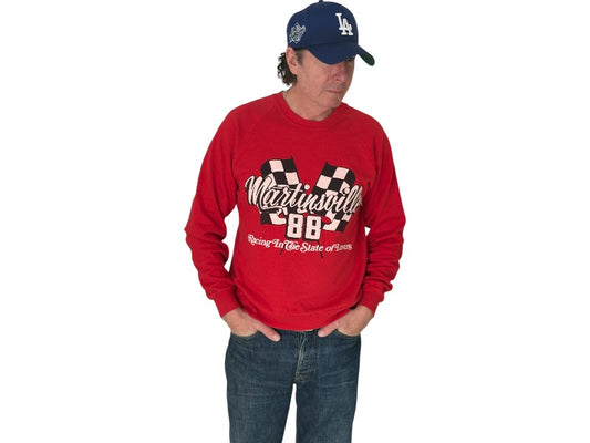 Size L 80s Crew Sweat Martinsville Made in USA