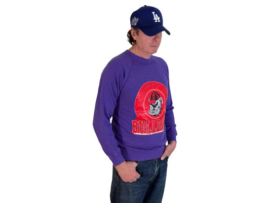 Size M 80s Crew sweatshirt Georgia Bulldogs