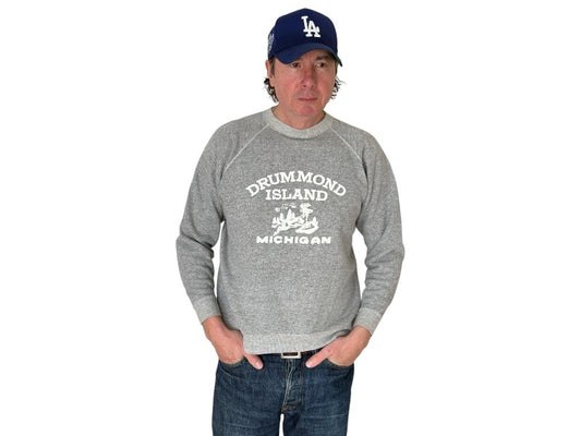 Size L Crew Neck 80s Made in USA