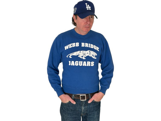 Size S Crew Neck Jaguars Made in USA By Jerzees