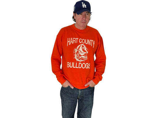 Size L Crew Neck Hart County Bulldogs Made In USA By Platinum Sweats