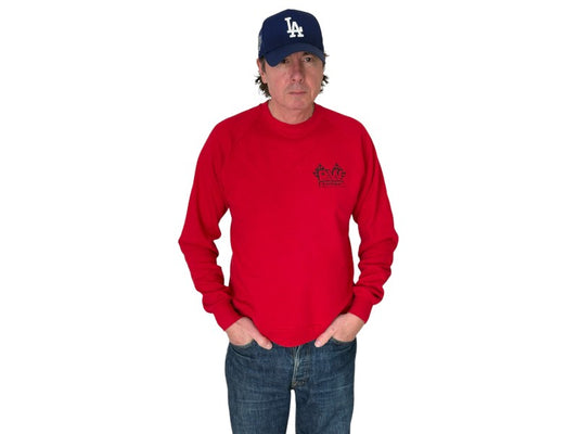 Size L 90s Crew Neck Raceway Made In USA By Jerzees