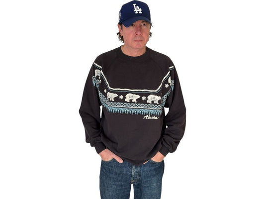 Size XL Crew Neck Alaska Made in USA By Hanes