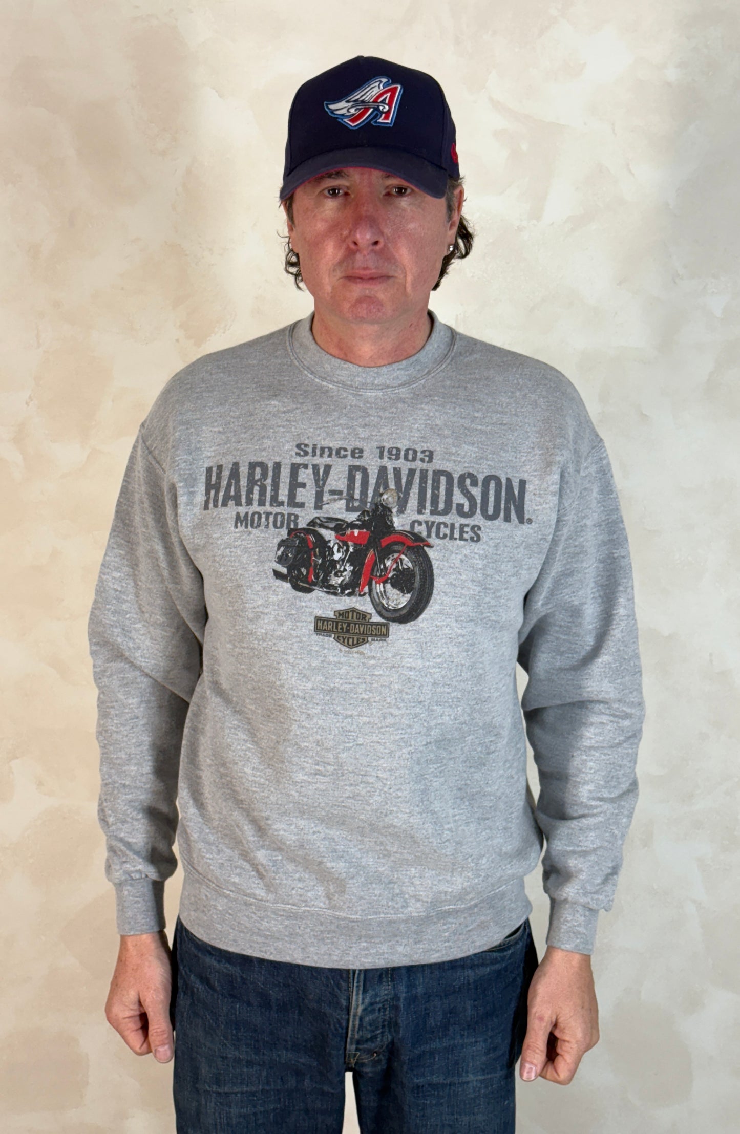 Size L Harley Davidson Sweatshirt 2001 Made In USA