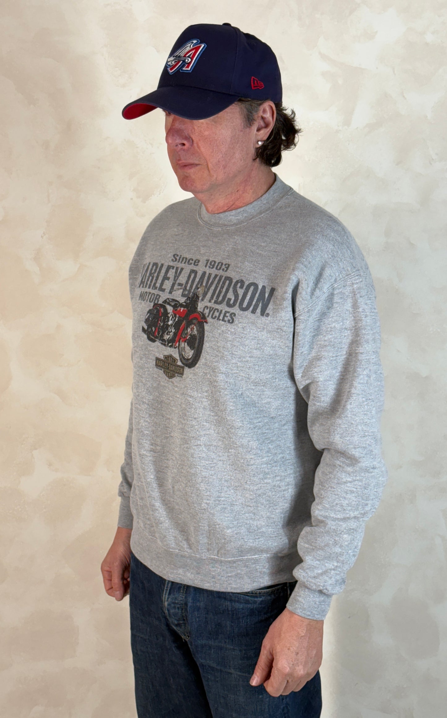 Size L Harley Davidson Sweatshirt 2001 Made In USA