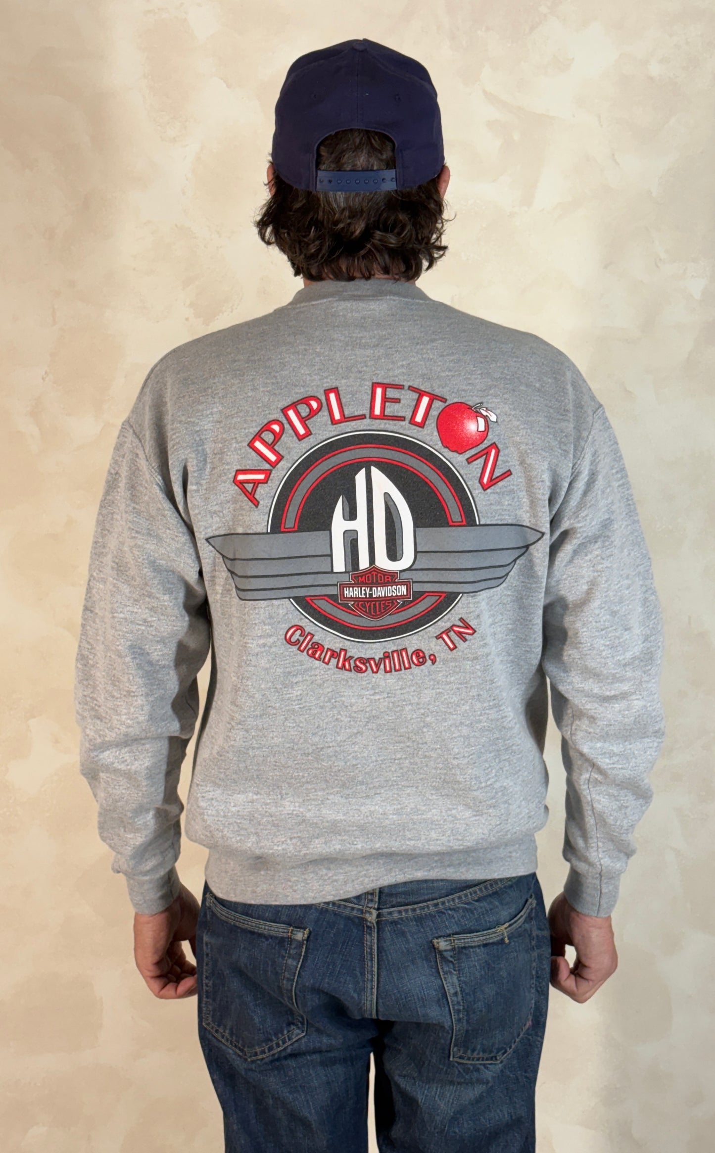 Size L Harley Davidson Sweatshirt 2001 Made In USA