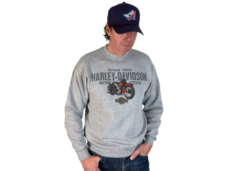 Size L Harley Davidson Sweatshirt 2001 Made In USA