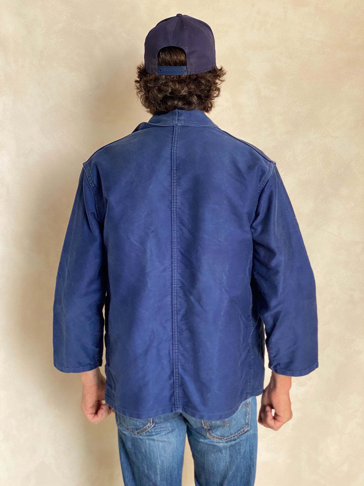 Size 50/52UE. Vintage French Moleskin jacket.