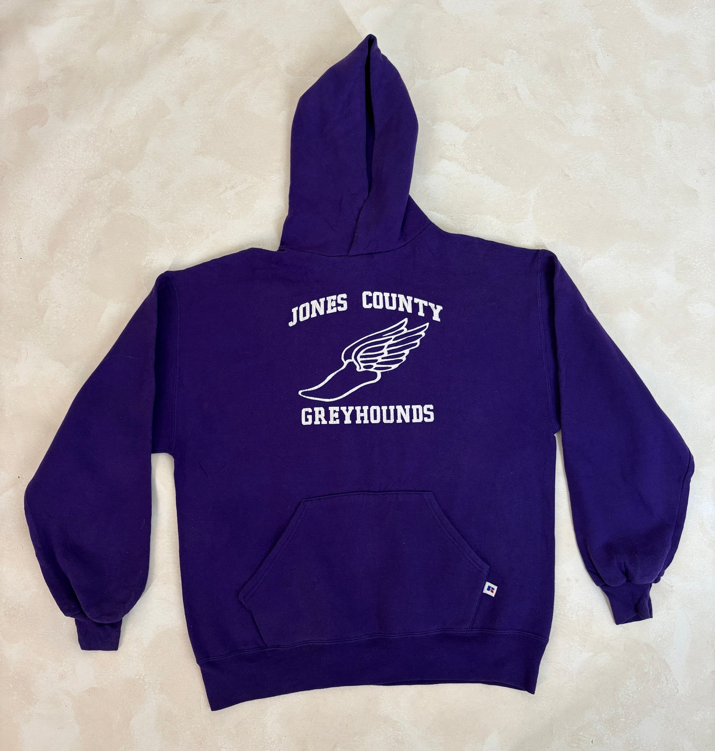 Size L Hooded Russell Made In USA