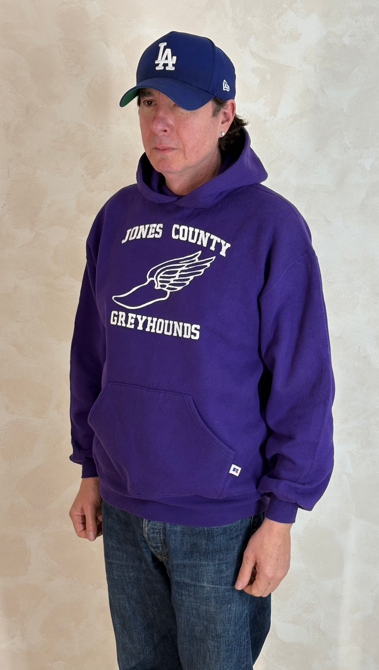 Size L Hooded Russell Made In USA