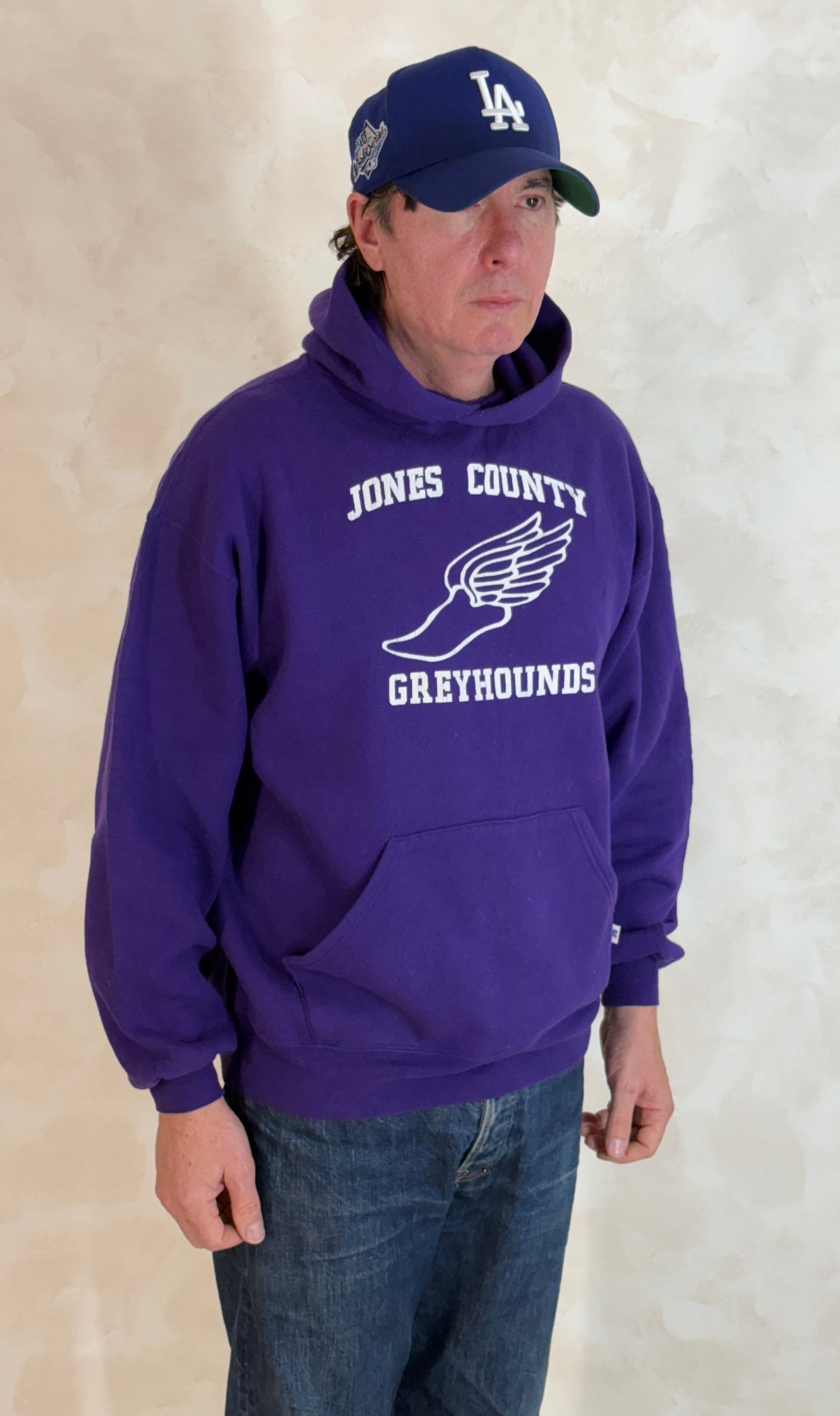 Size L Hooded Russell Made In USA
