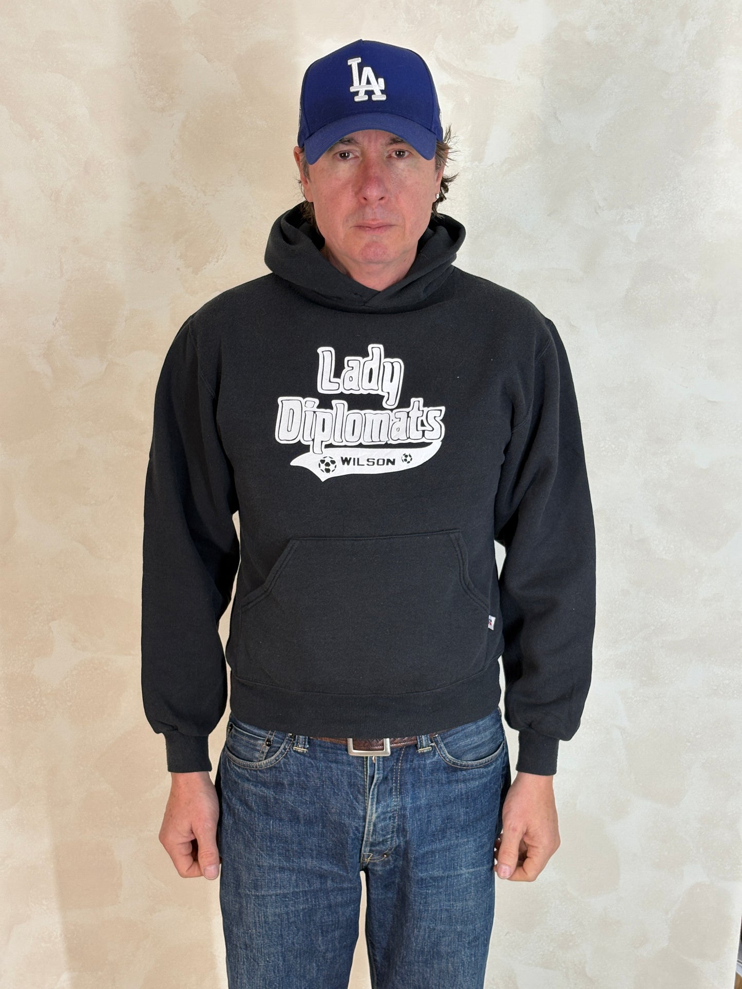 Size S Hooded Soccer Made By Russell