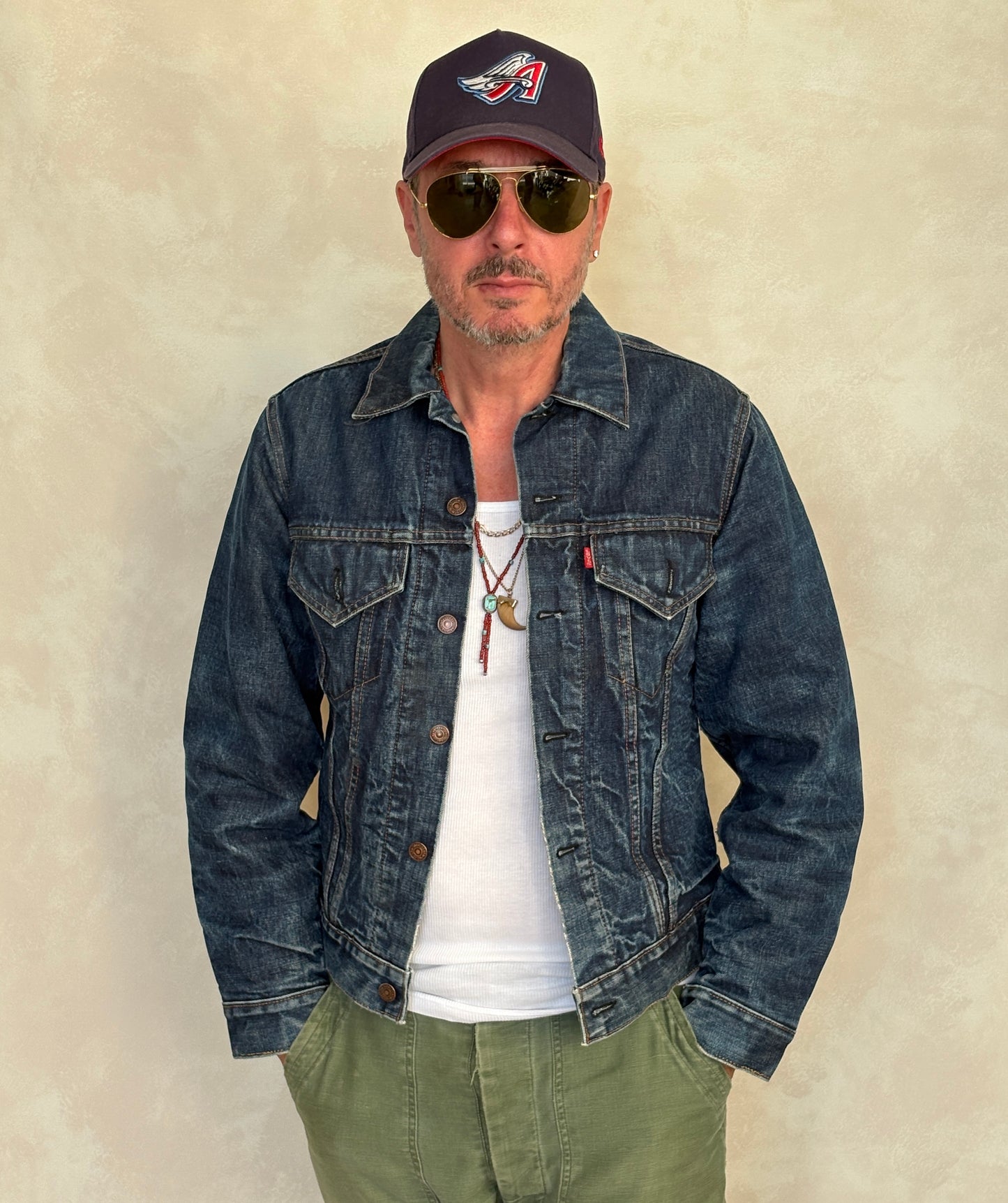 Size 38US / 48EU. Levis 70505 –  Vintage Early 70s 2 pocket Levi’s lined Denim Jacket 70505 – Single Stitch, Made in USA
