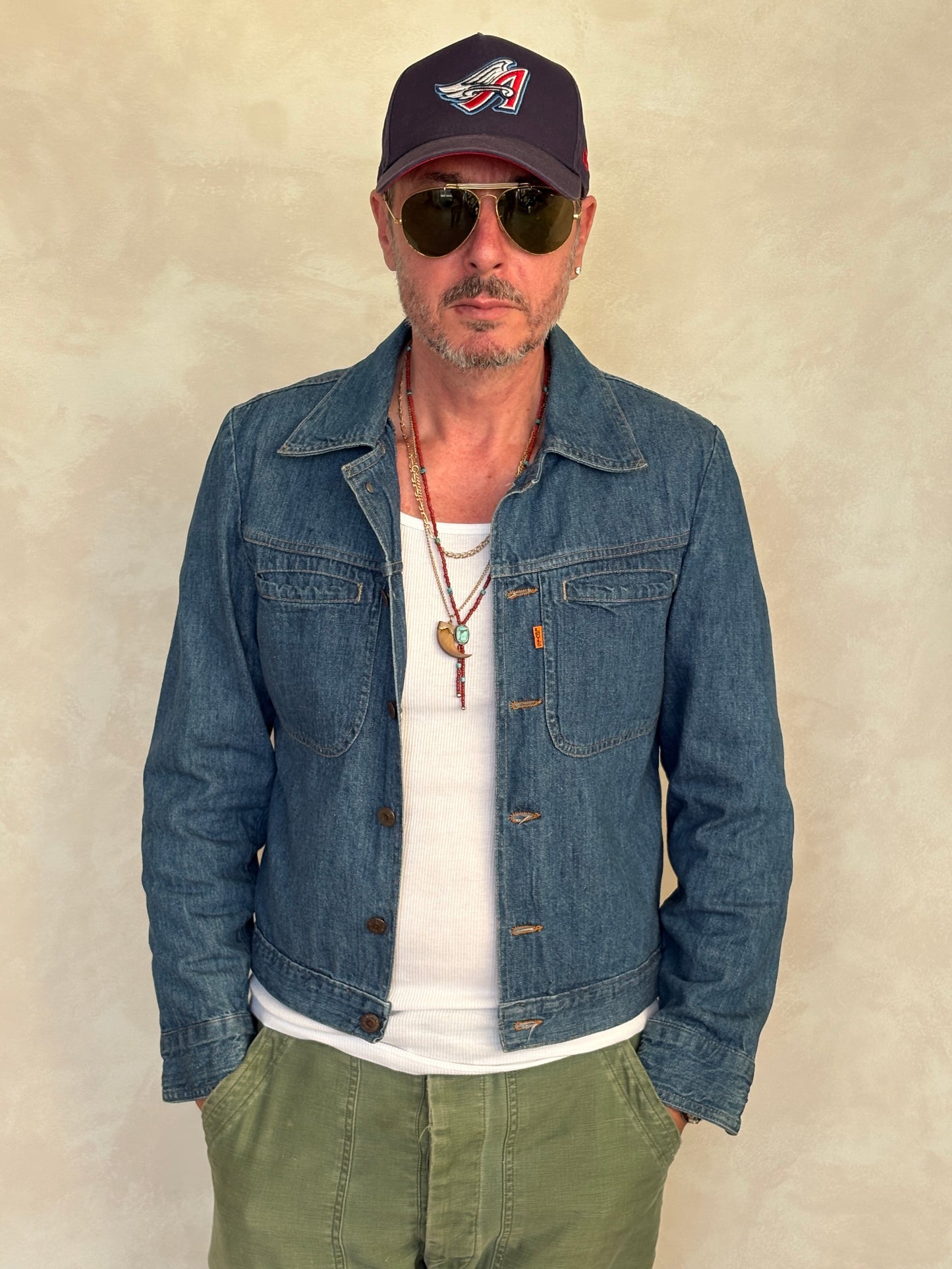 Size Med. Levis Vintage 70s light denim Jacket – Made in USA