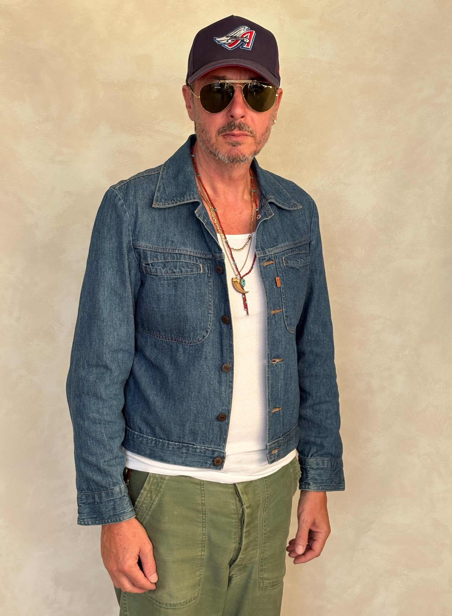 Size Med. Levis Vintage 70s light denim Jacket – Made in USA