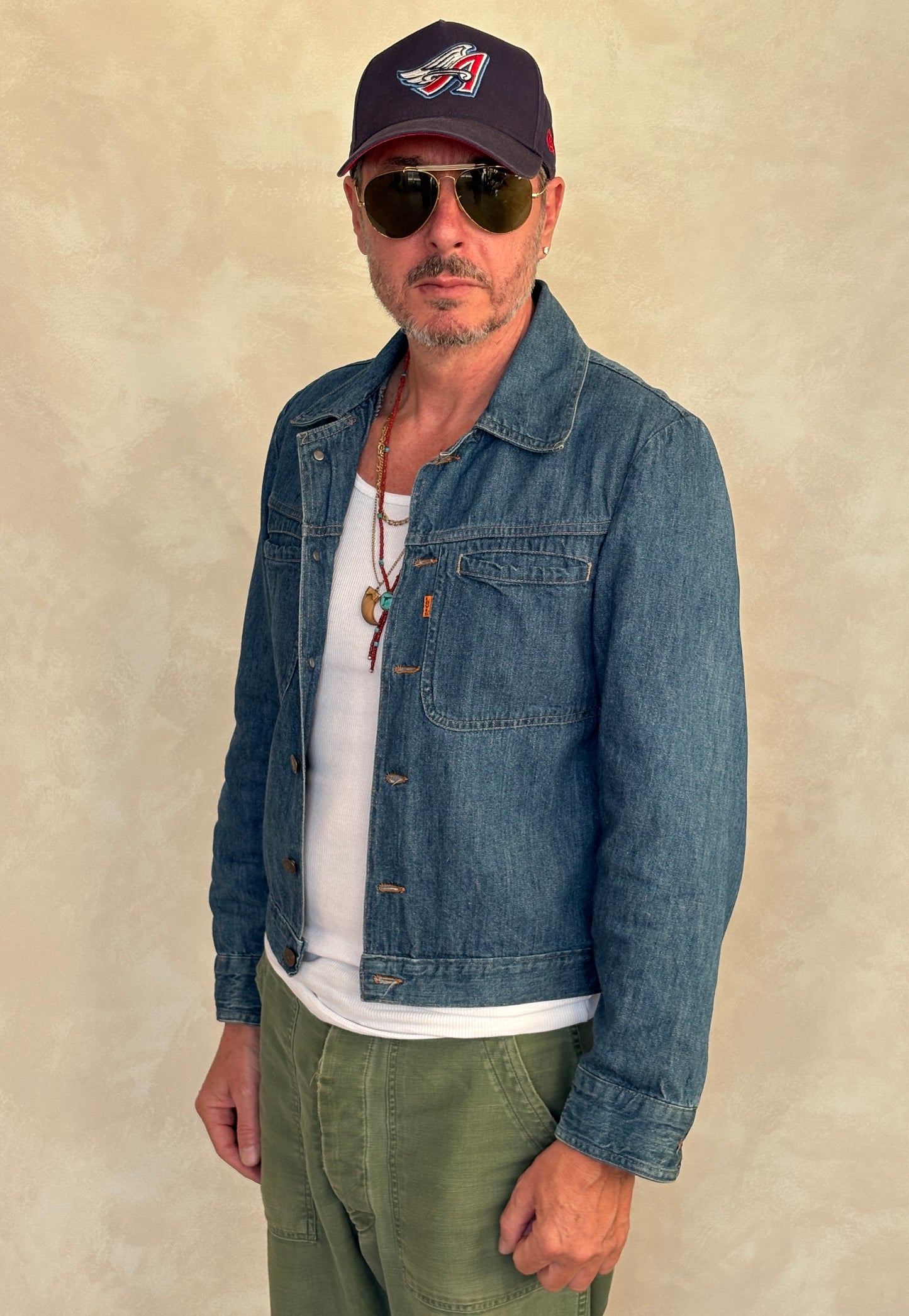 Size Med. Levis Vintage 70s light denim Jacket – Made in USA